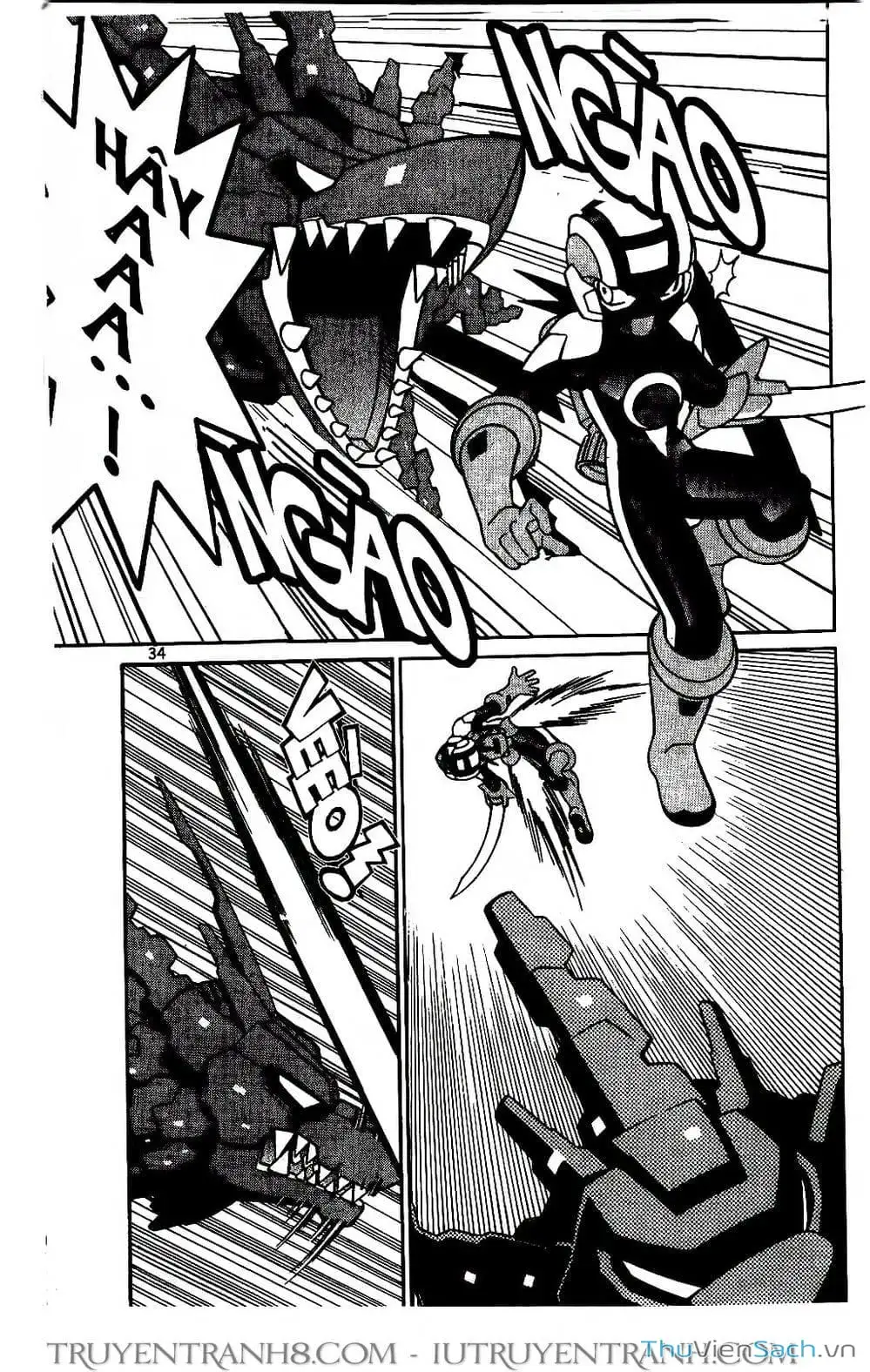 Truyện Tranh Rockman Chiến Binh Thế Giới Ảo trang 4