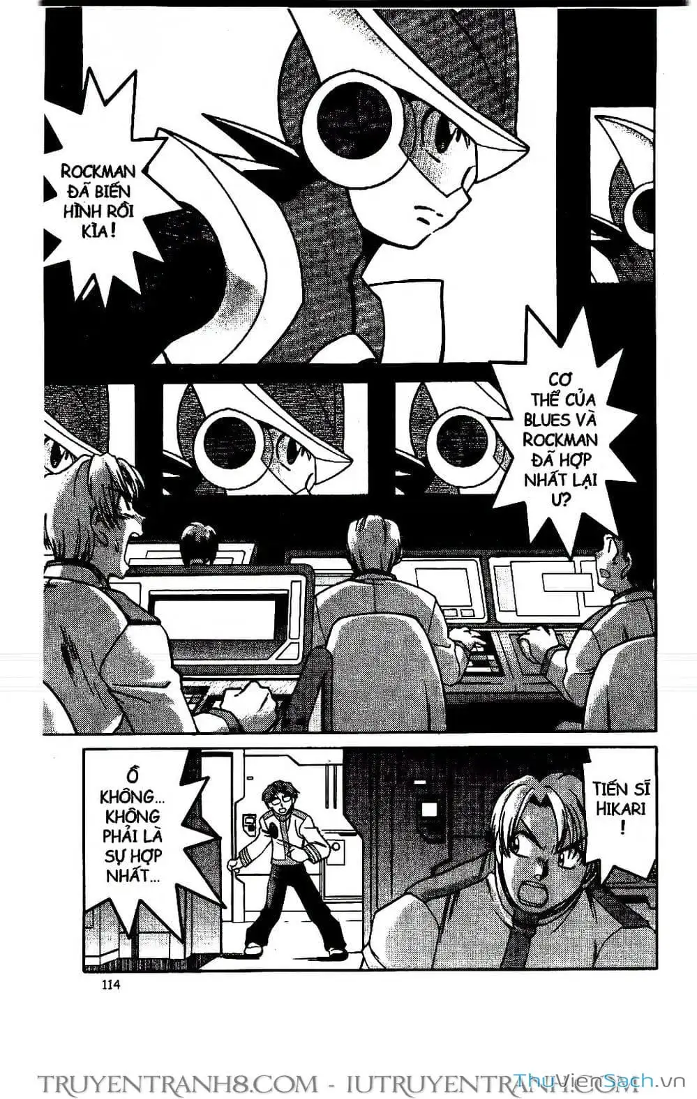 Truyện Tranh Rockman Chiến Binh Thế Giới Ảo trang 4