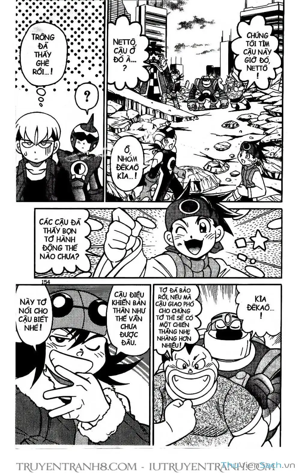 Truyện Tranh Rockman Chiến Binh Thế Giới Ảo trang 4