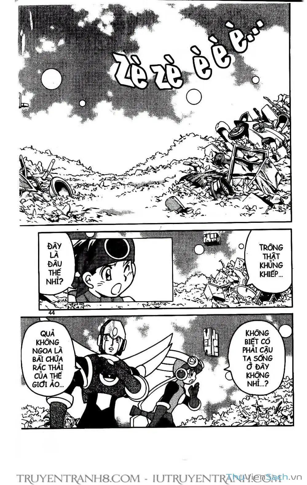 Truyện Tranh Rockman Chiến Binh Thế Giới Ảo trang 4