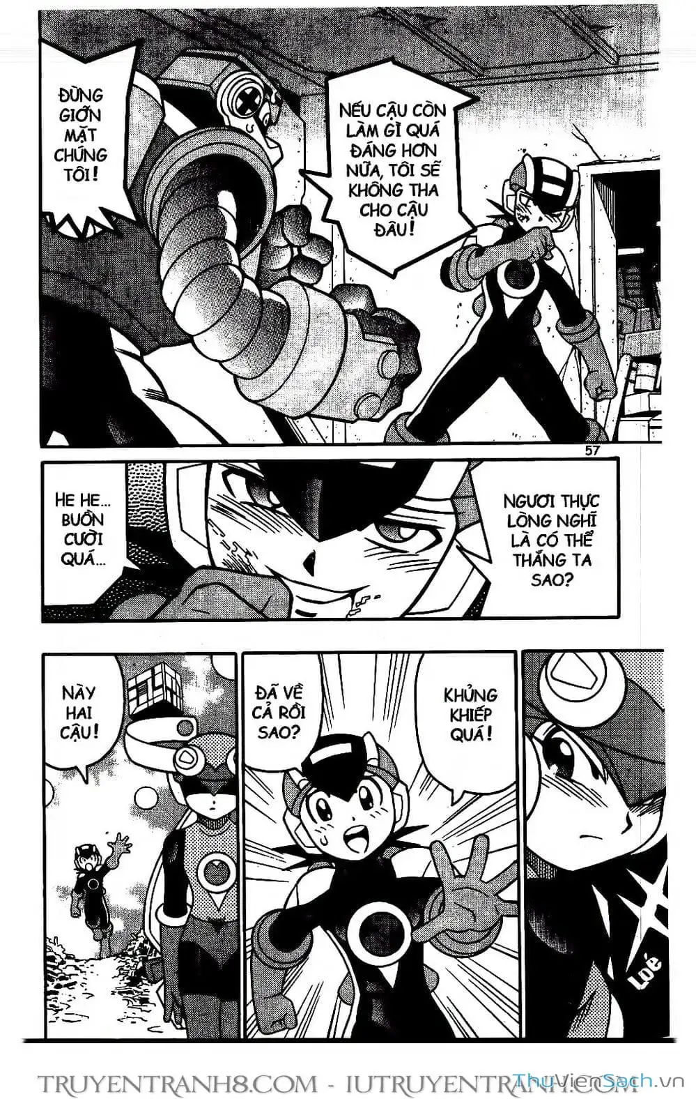 Truyện Tranh Rockman Chiến Binh Thế Giới Ảo trang 4