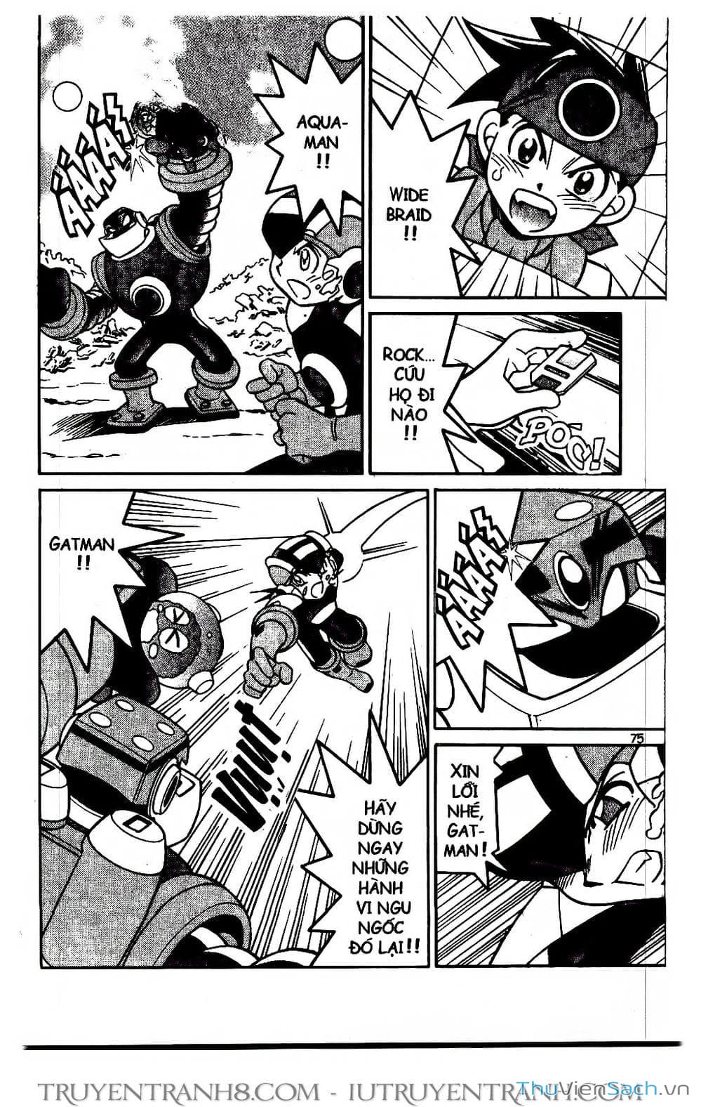 Truyện Tranh Rockman Chiến Binh Thế Giới Ảo trang 4