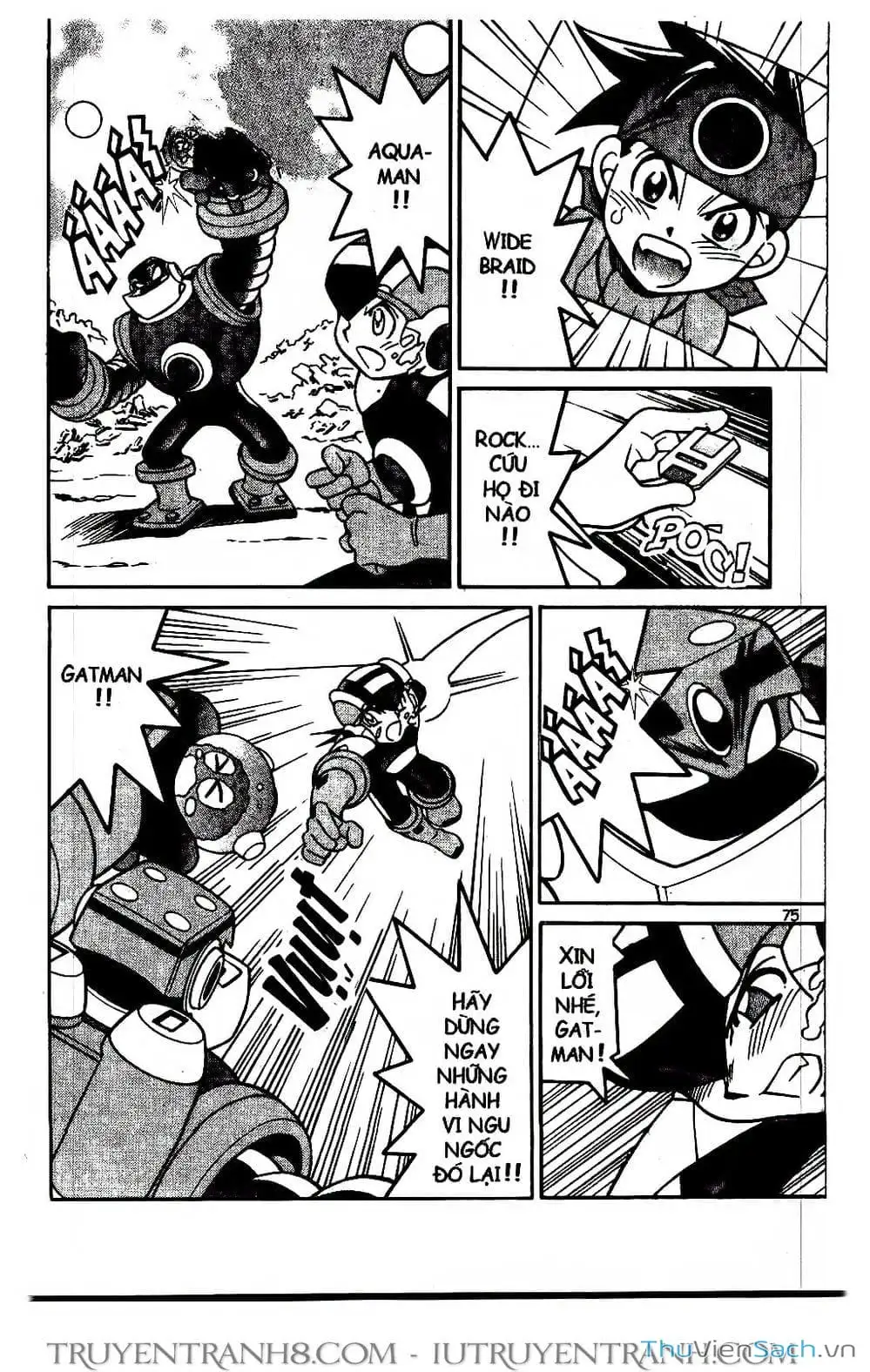 Truyện Tranh Rockman Chiến Binh Thế Giới Ảo trang 4