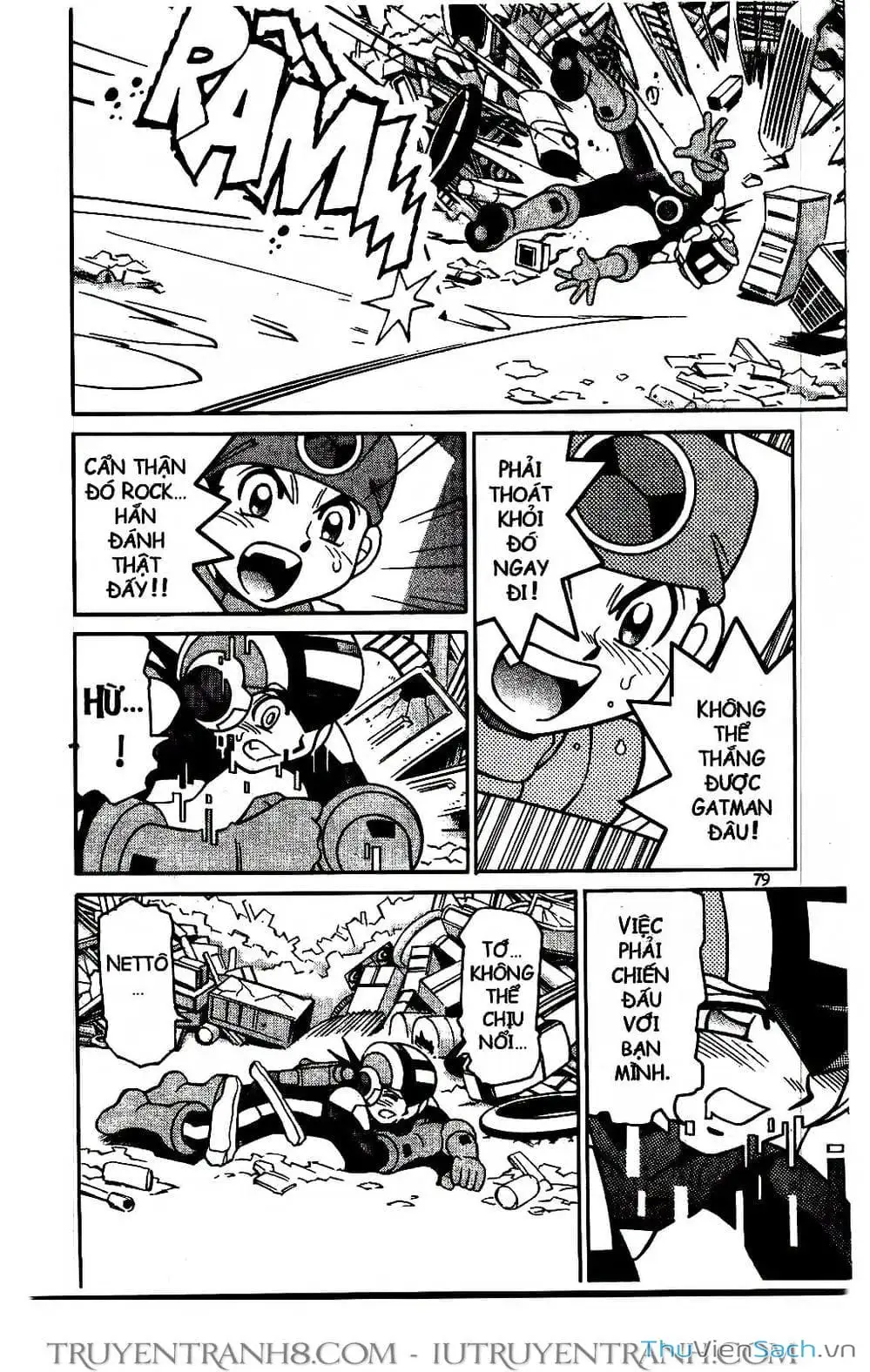 Truyện Tranh Rockman Chiến Binh Thế Giới Ảo trang 4