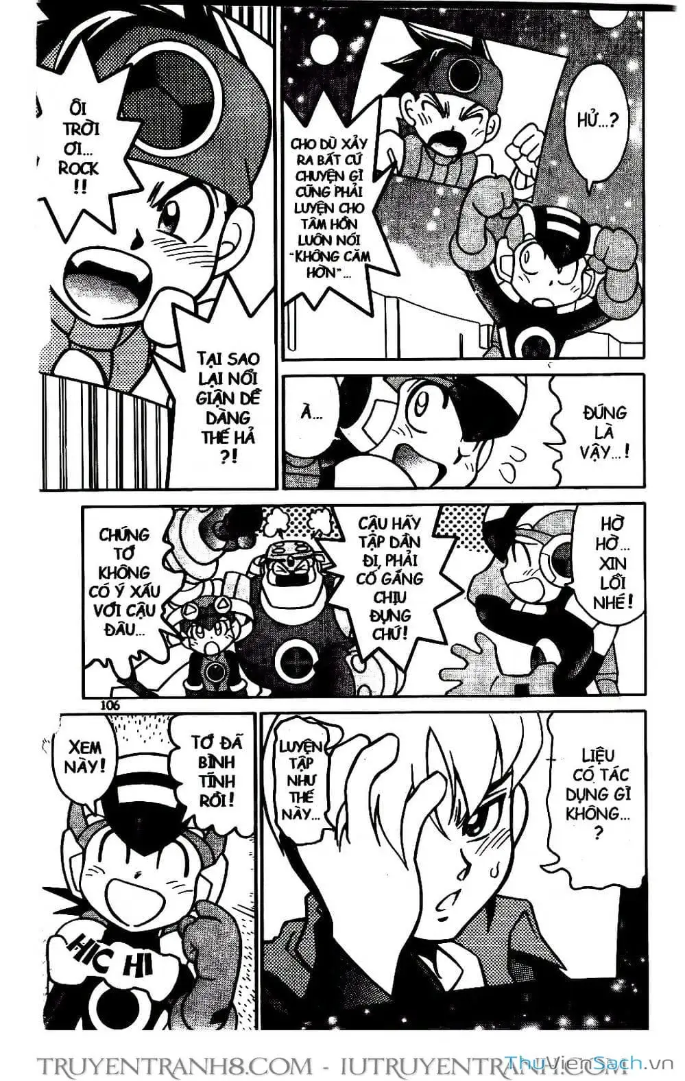 Truyện Tranh Rockman Chiến Binh Thế Giới Ảo trang 4