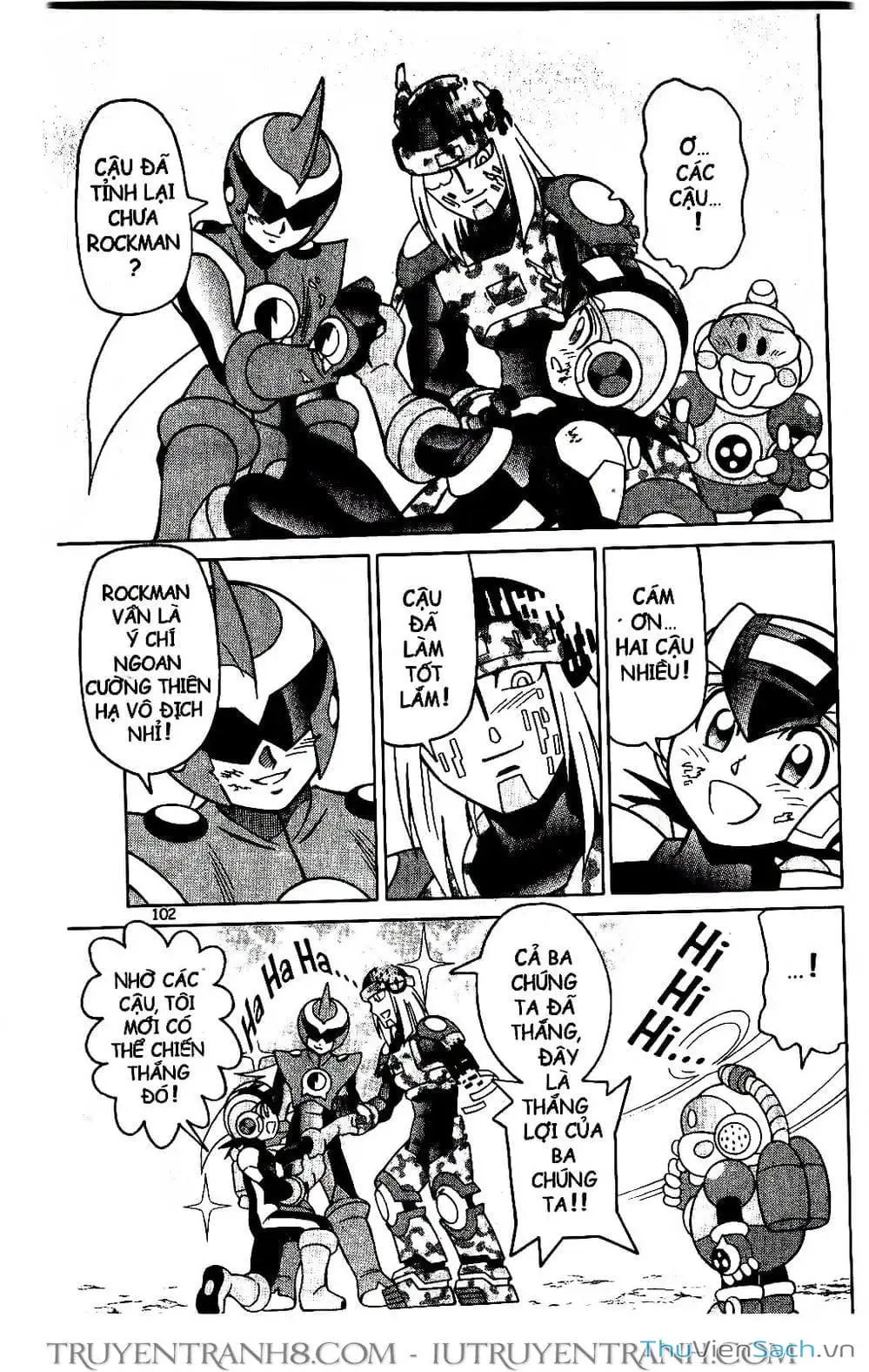 Truyện Tranh Rockman Chiến Binh Thế Giới Ảo trang 4