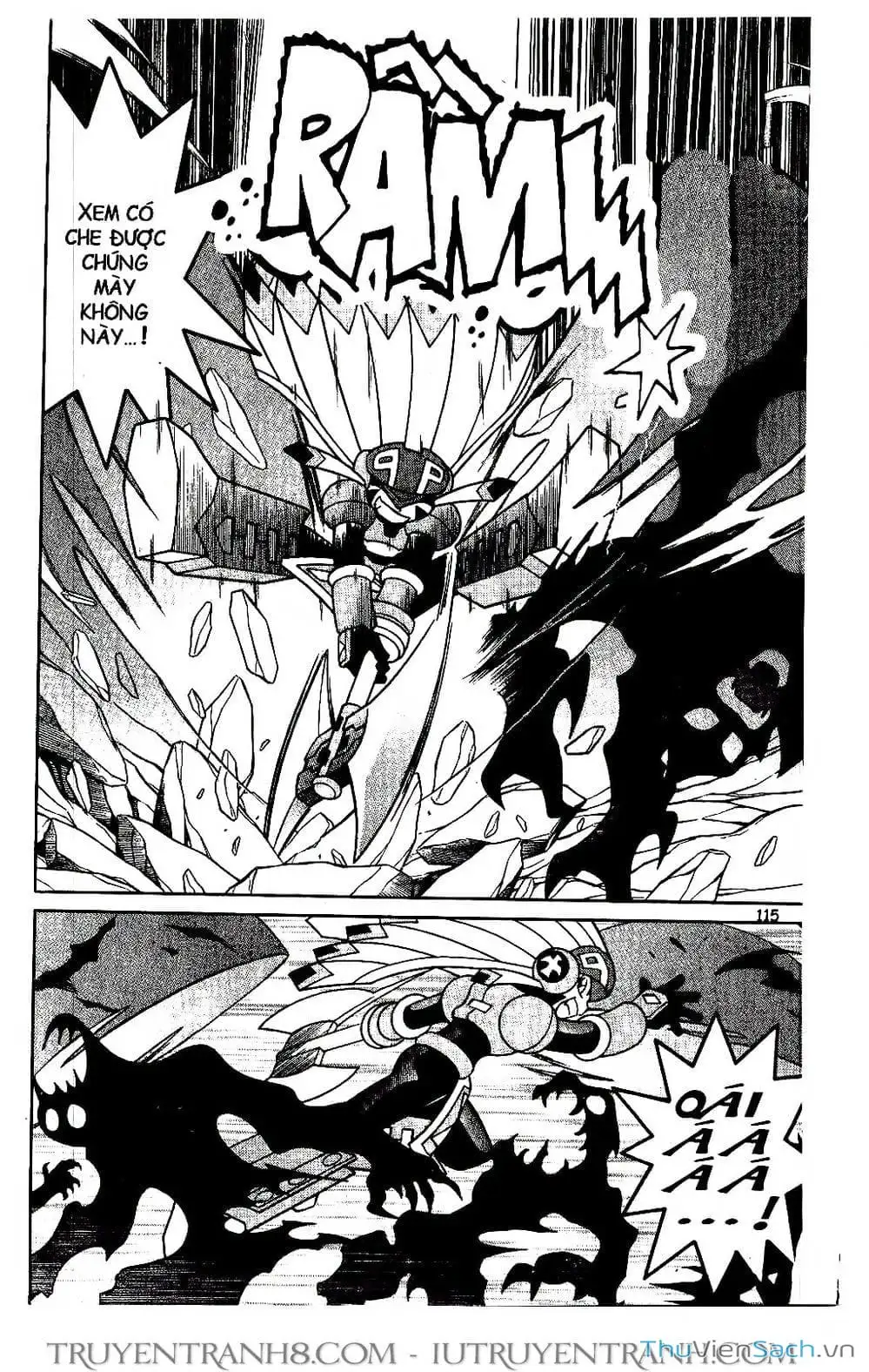 Truyện Tranh Rockman Chiến Binh Thế Giới Ảo trang 4