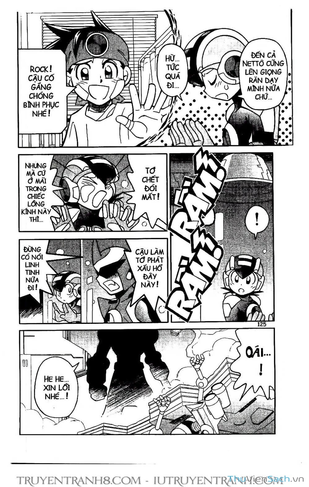 Truyện Tranh Rockman Chiến Binh Thế Giới Ảo trang 4