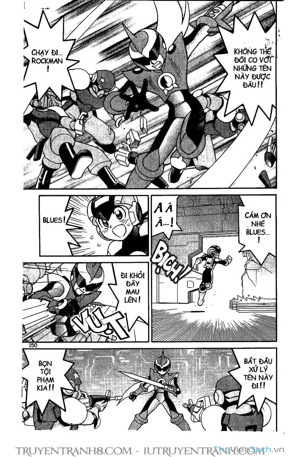 Truyện Tranh Rockman Chiến Binh Thế Giới Ảo trang 4