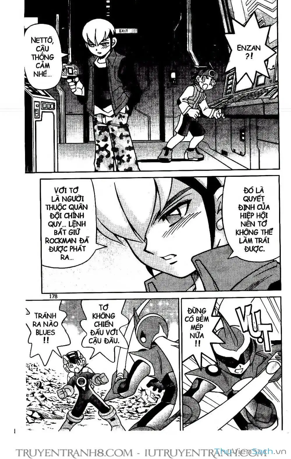 Truyện Tranh Rockman Chiến Binh Thế Giới Ảo trang 4