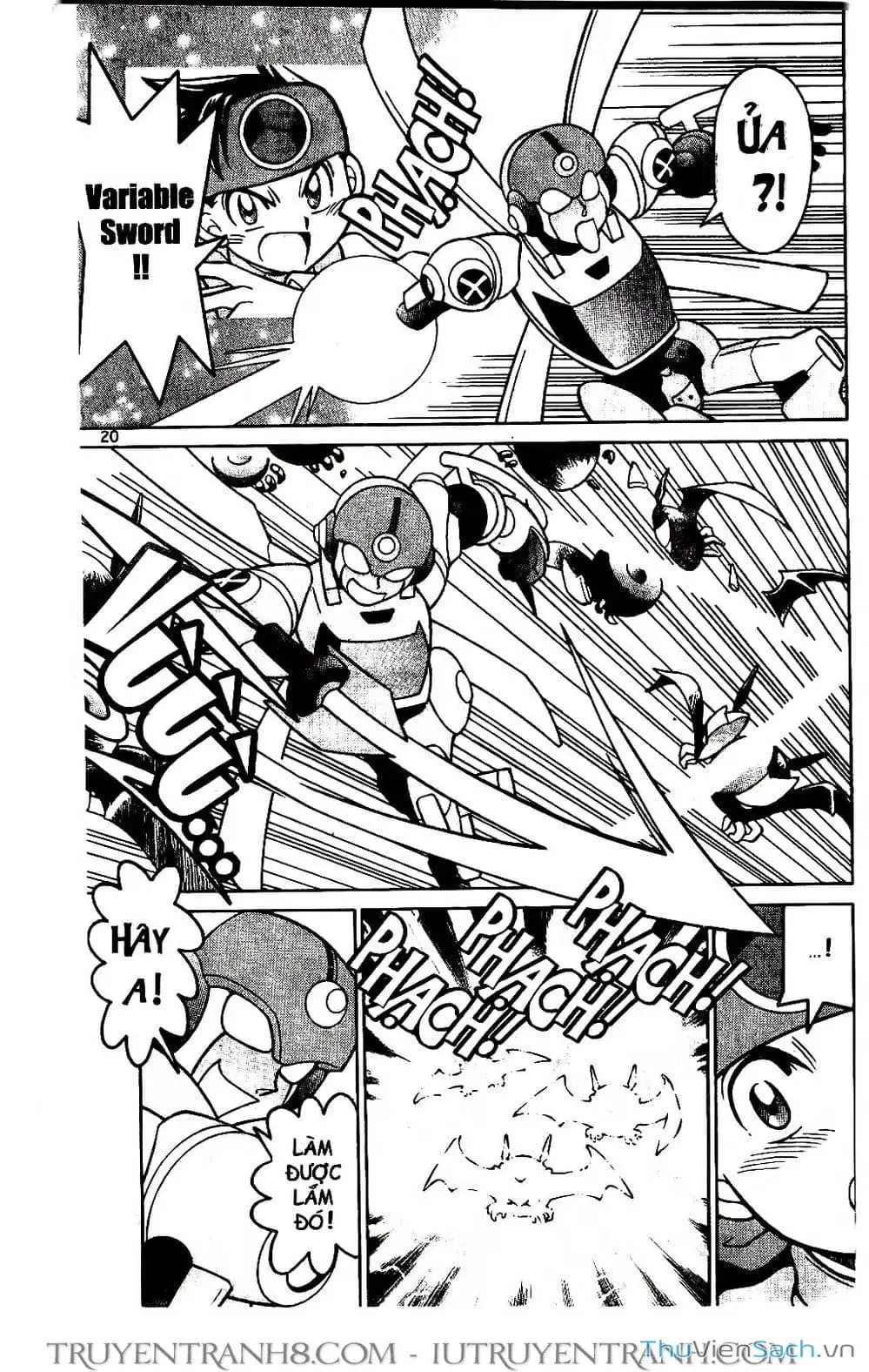 Truyện Tranh Rockman Chiến Binh Thế Giới Ảo trang 4