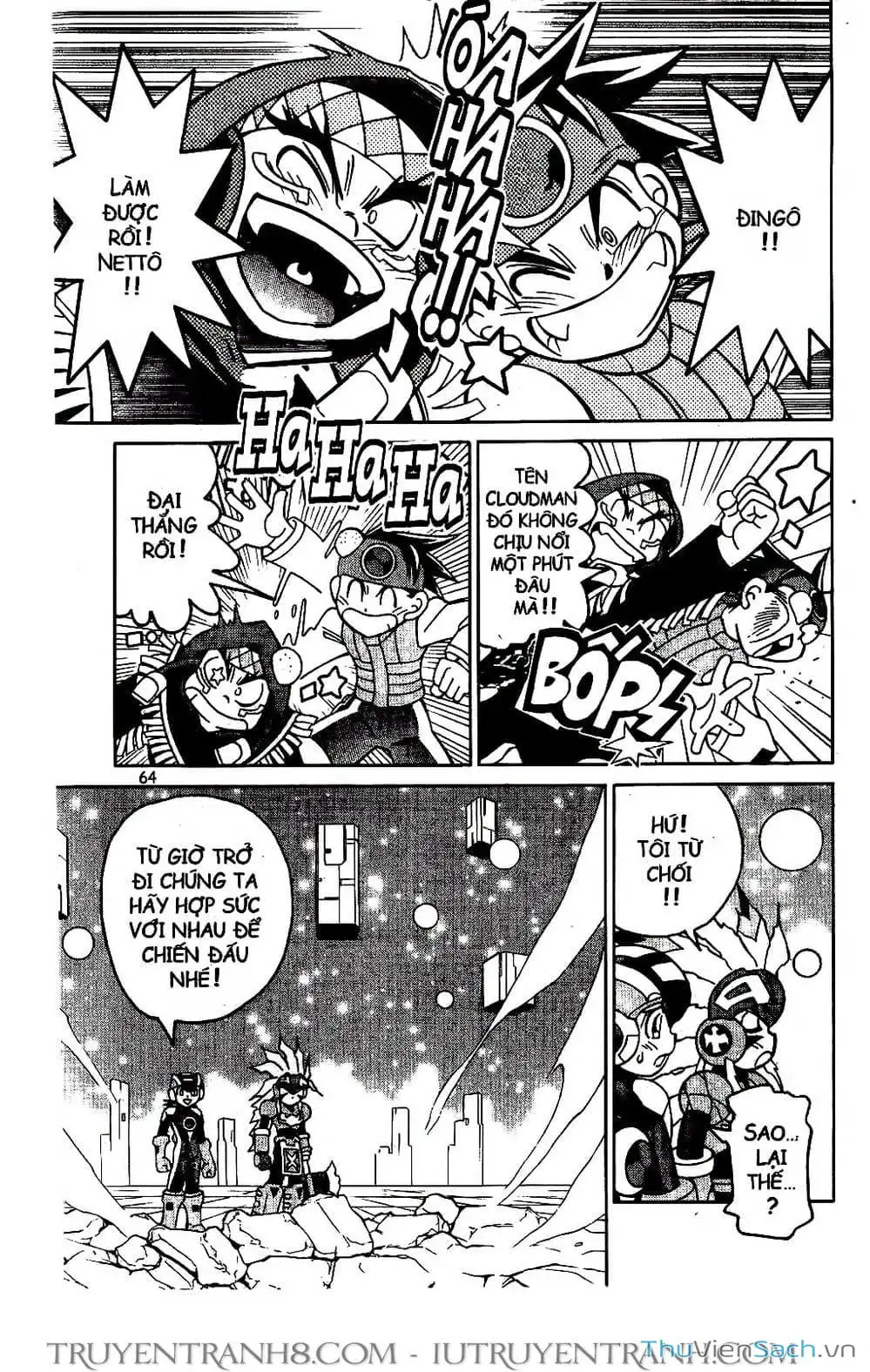 Truyện Tranh Rockman Chiến Binh Thế Giới Ảo trang 4