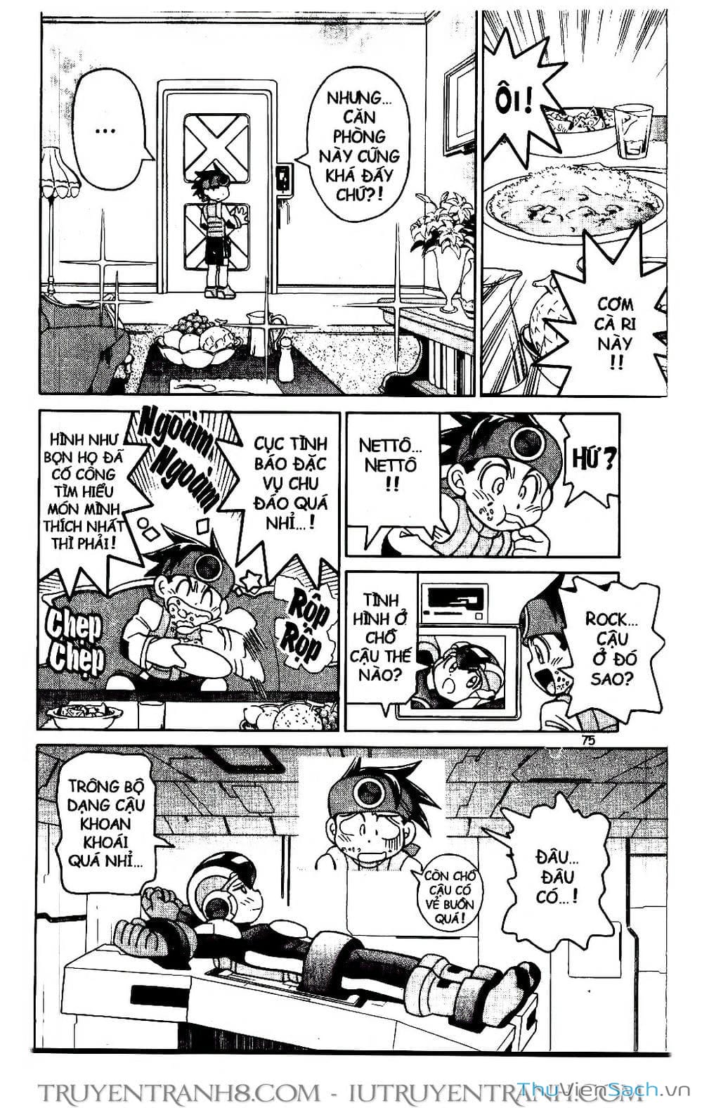 Truyện Tranh Rockman Chiến Binh Thế Giới Ảo trang 4