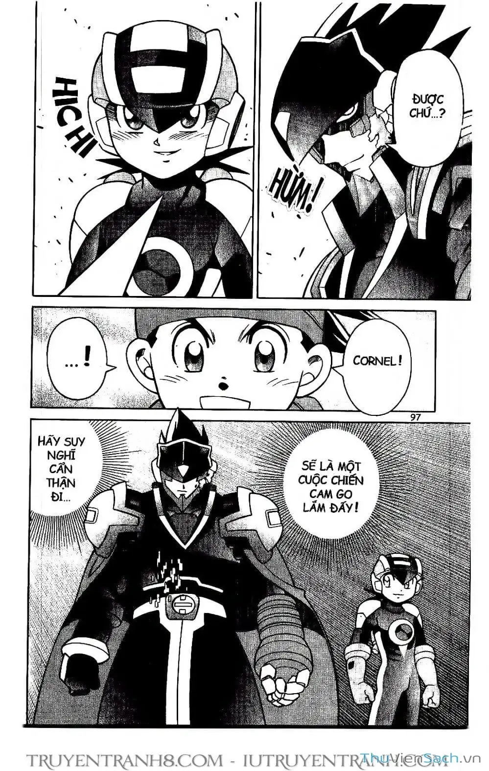 Truyện Tranh Rockman Chiến Binh Thế Giới Ảo trang 4