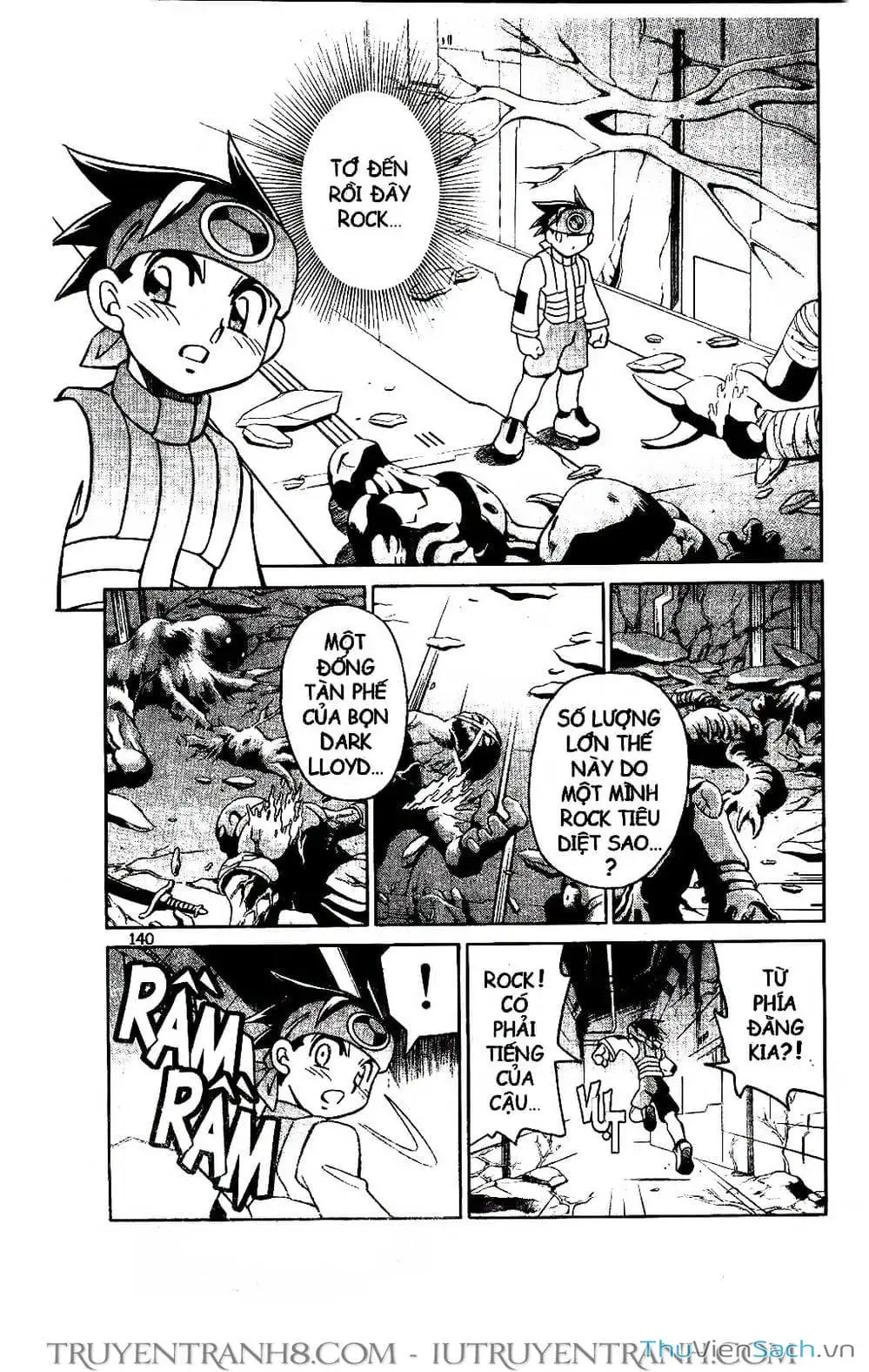 Truyện Tranh Rockman Chiến Binh Thế Giới Ảo trang 4