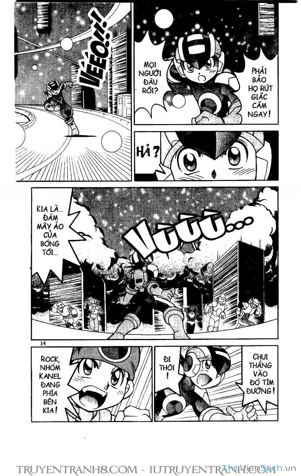 Truyện Tranh Rockman Chiến Binh Thế Giới Ảo trang 4