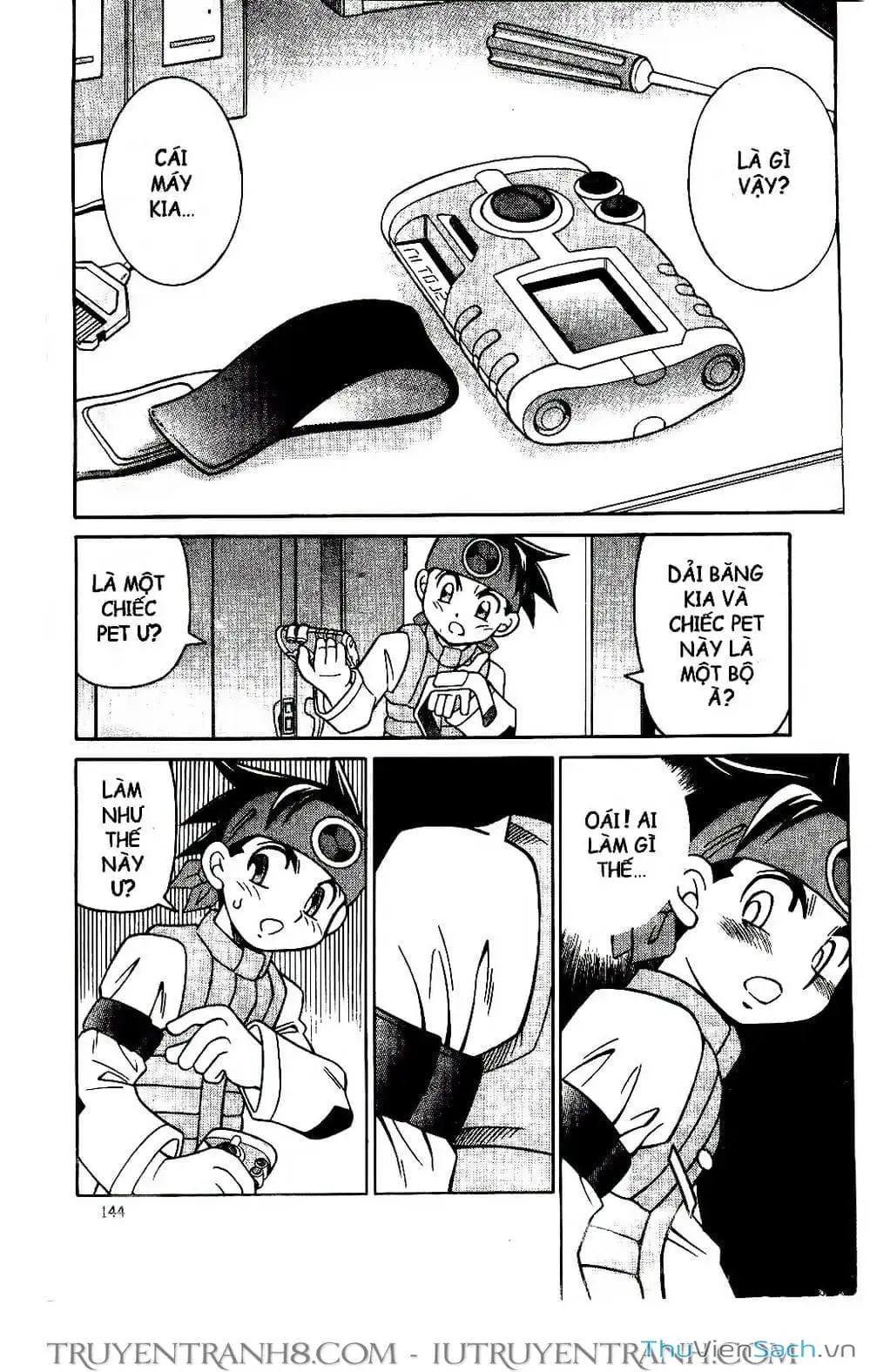 Truyện Tranh Rockman Chiến Binh Thế Giới Ảo trang 4