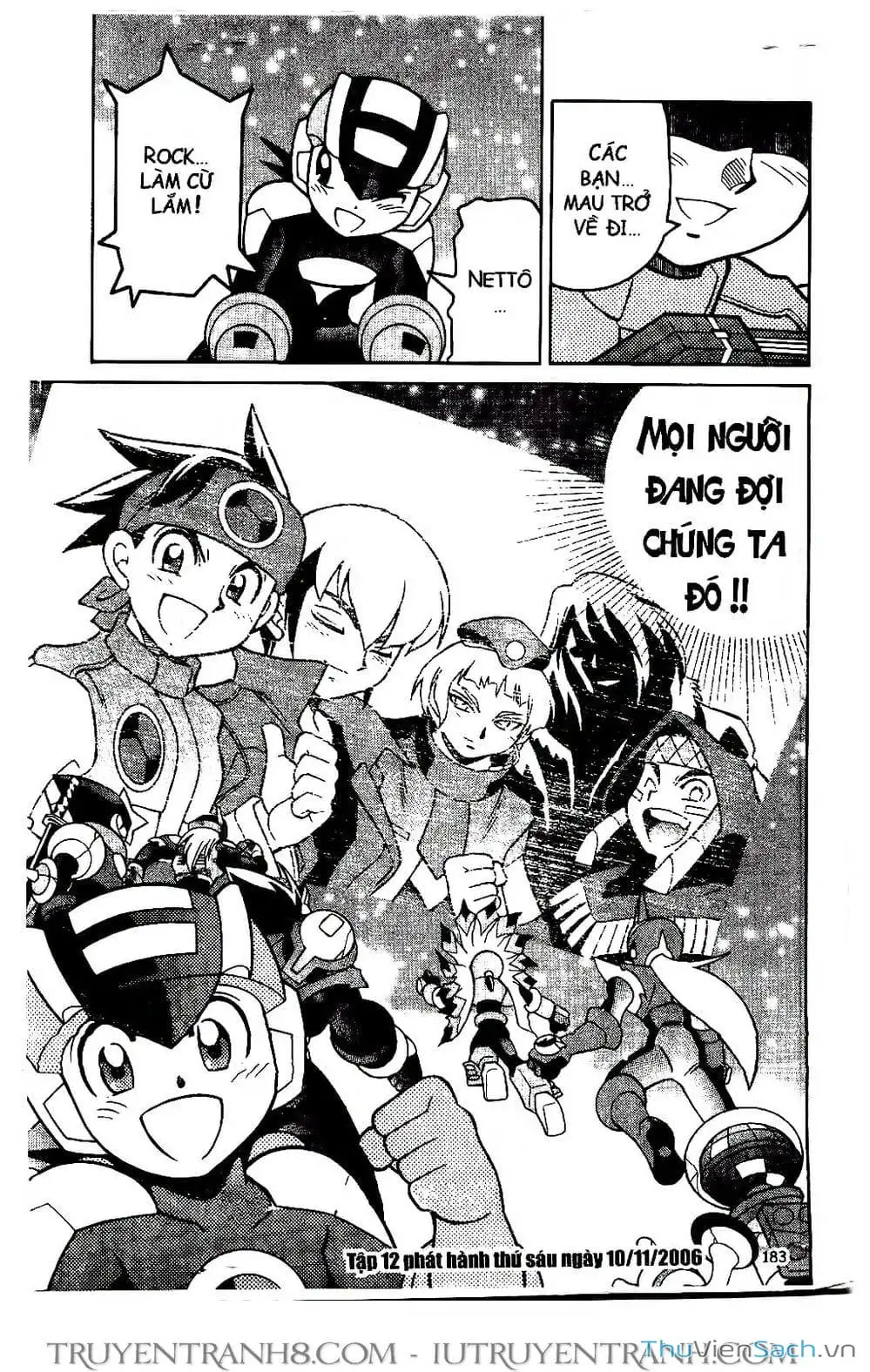 Truyện Tranh Rockman Chiến Binh Thế Giới Ảo trang 4