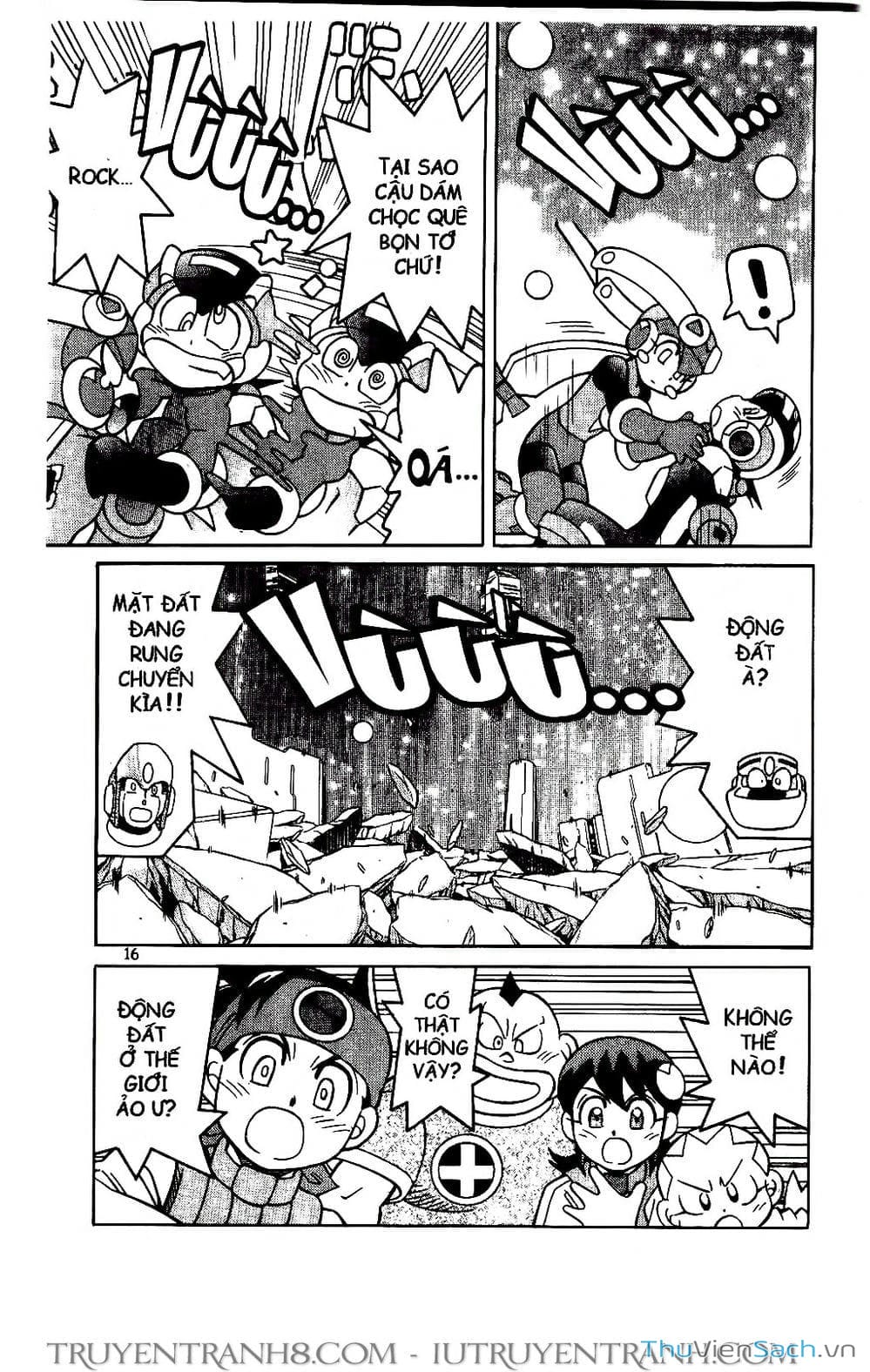 Truyện Tranh Rockman Chiến Binh Thế Giới Ảo trang 4