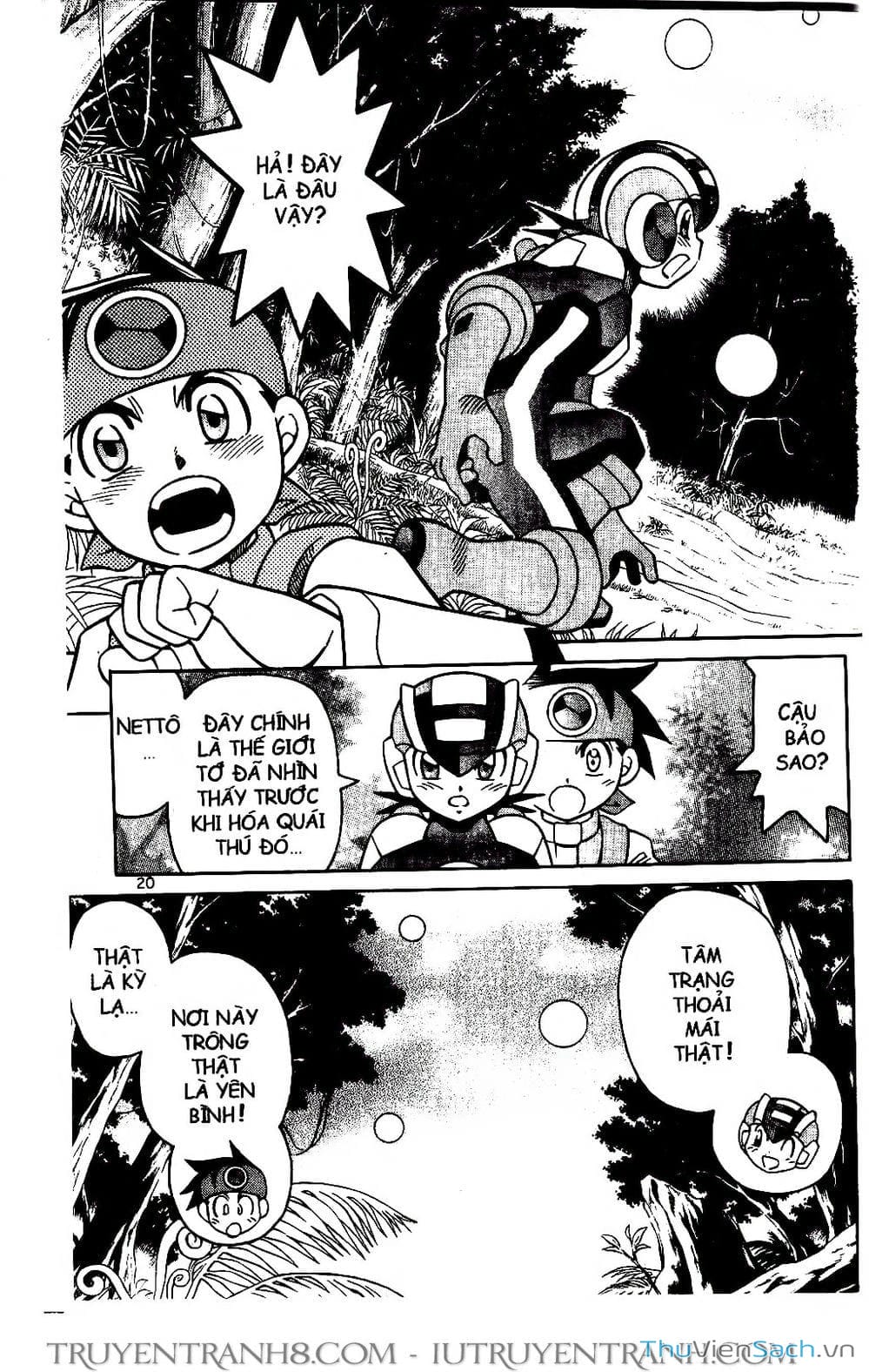 Truyện Tranh Rockman Chiến Binh Thế Giới Ảo trang 4