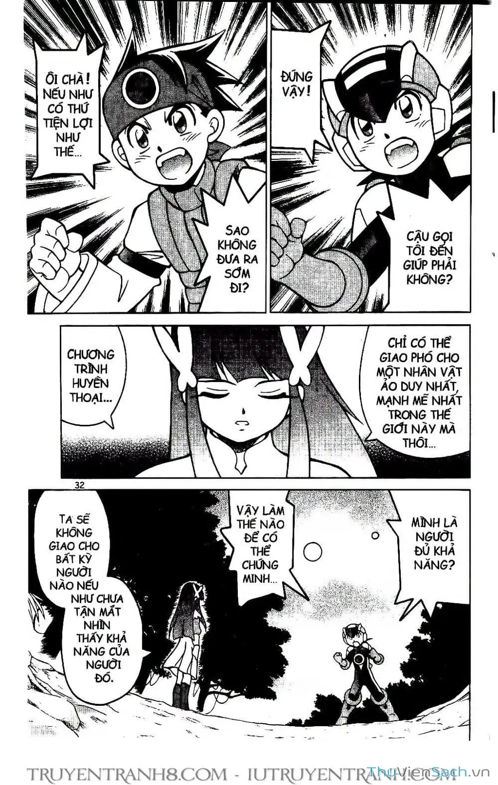 Truyện Tranh Rockman Chiến Binh Thế Giới Ảo trang 4