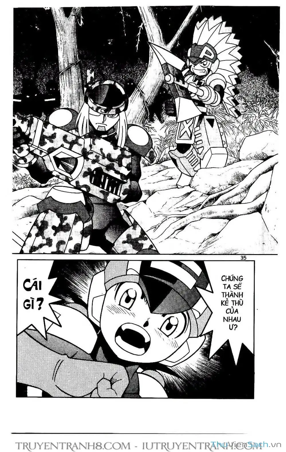 Truyện Tranh Rockman Chiến Binh Thế Giới Ảo trang 4