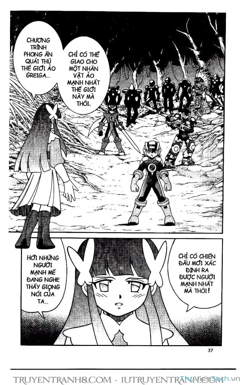 Truyện Tranh Rockman Chiến Binh Thế Giới Ảo trang 4