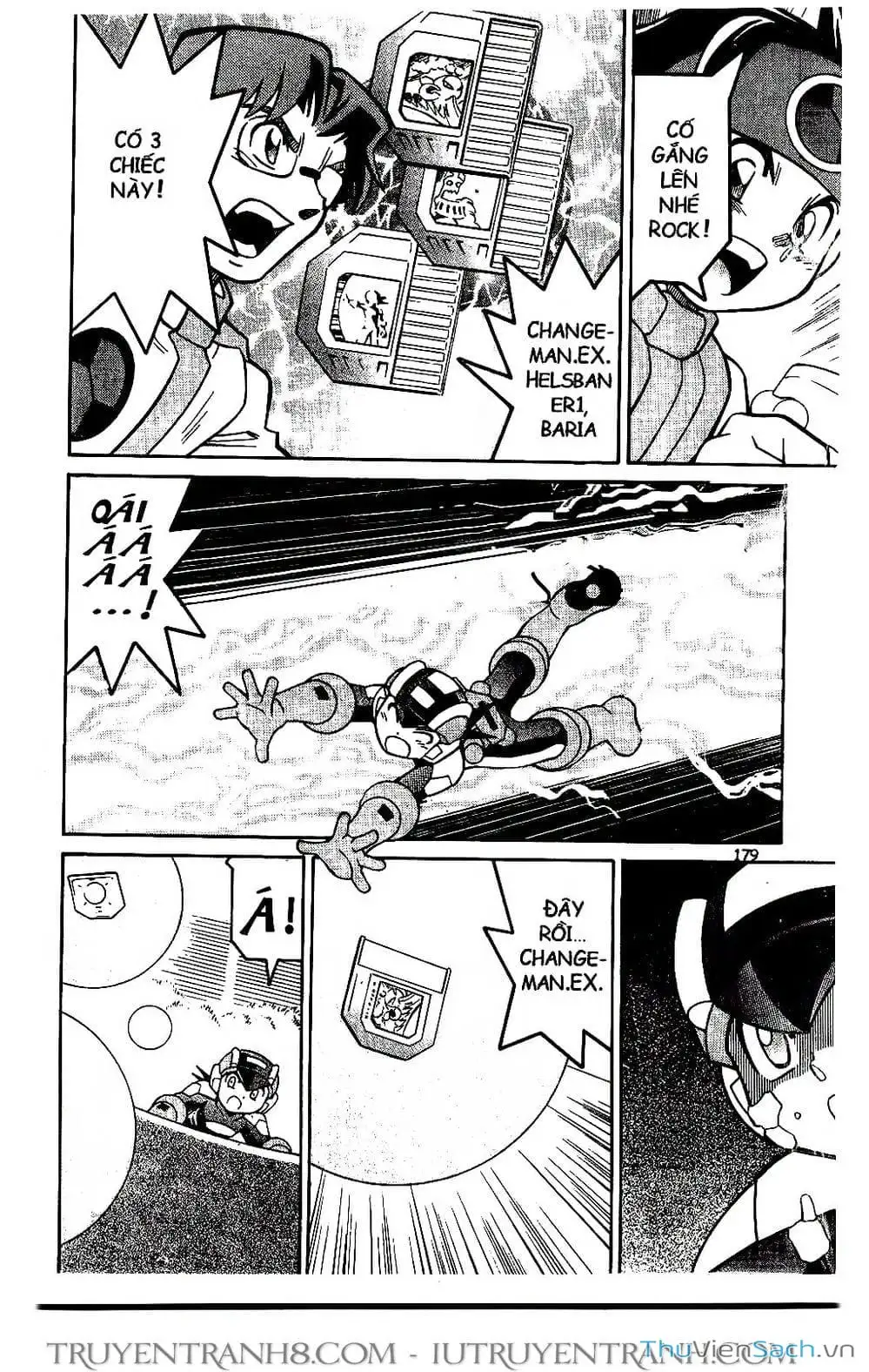 Truyện Tranh Rockman Chiến Binh Thế Giới Ảo trang 4