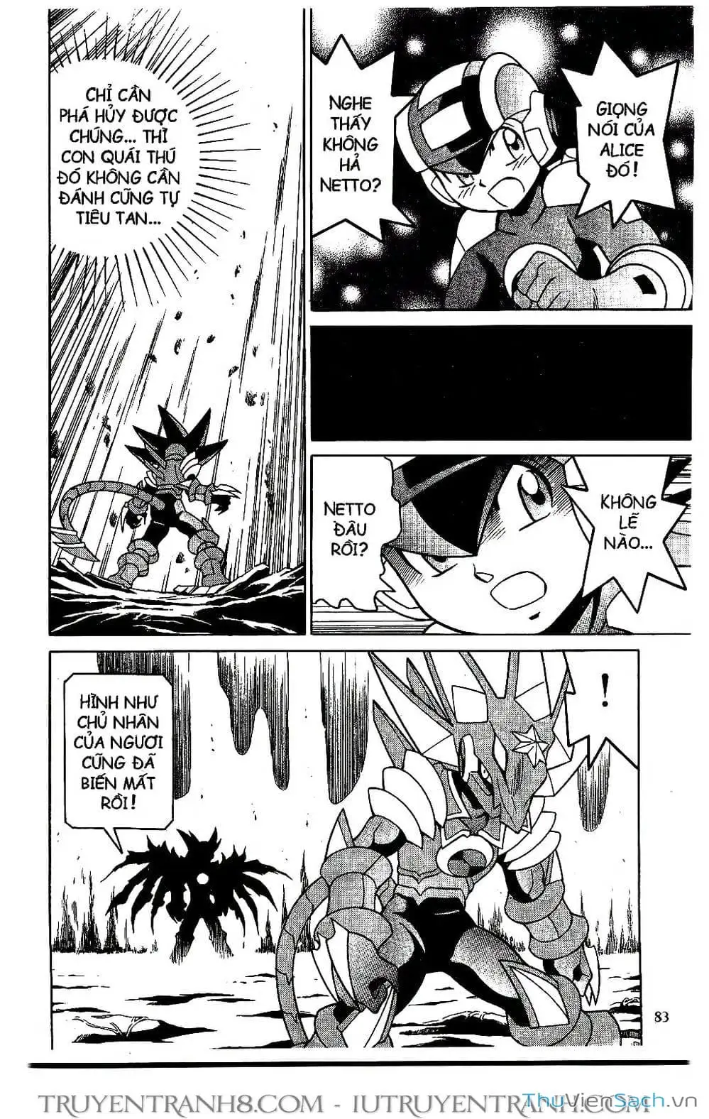 Truyện Tranh Rockman Chiến Binh Thế Giới Ảo trang 4