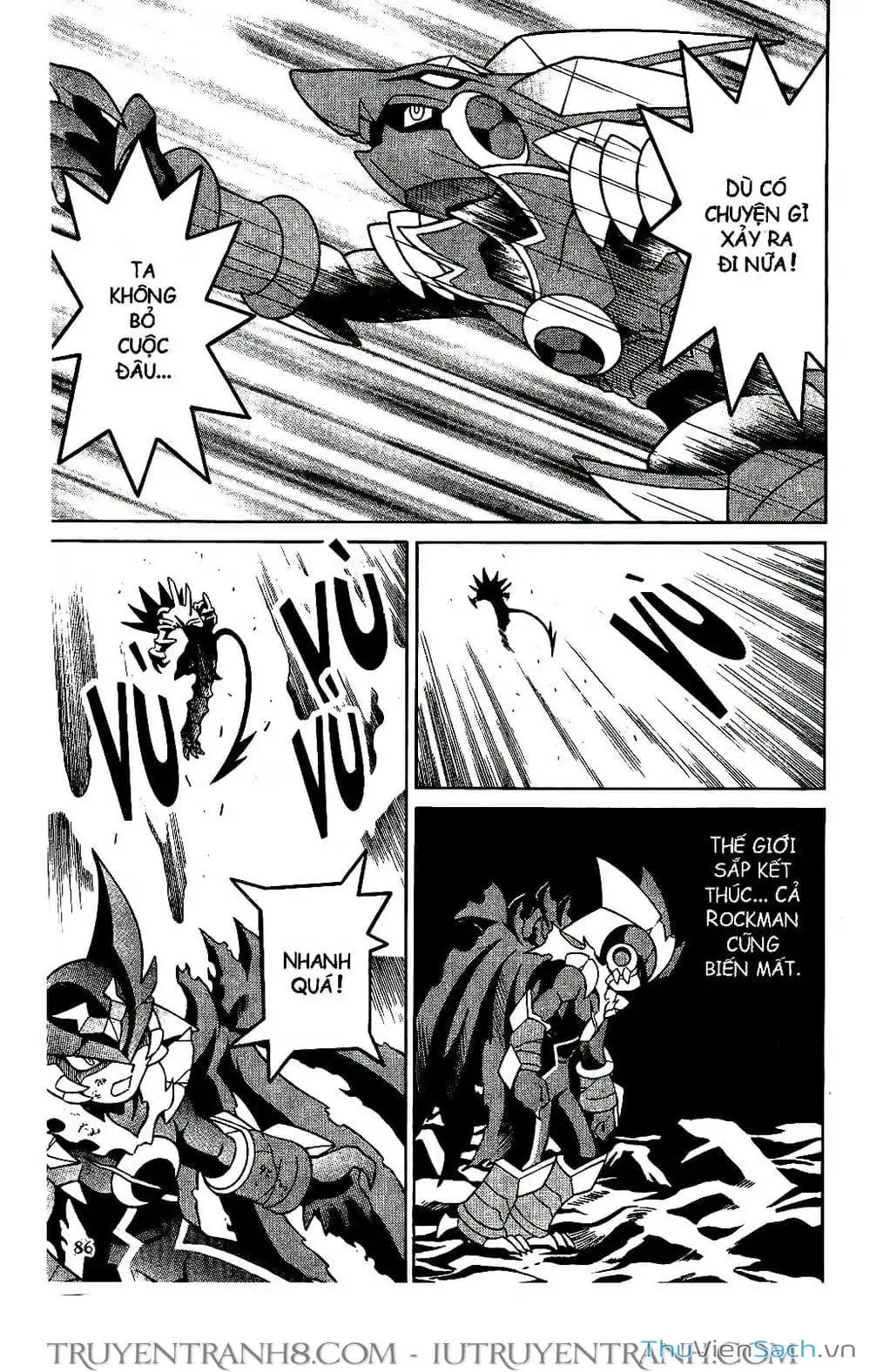 Truyện Tranh Rockman Chiến Binh Thế Giới Ảo trang 4