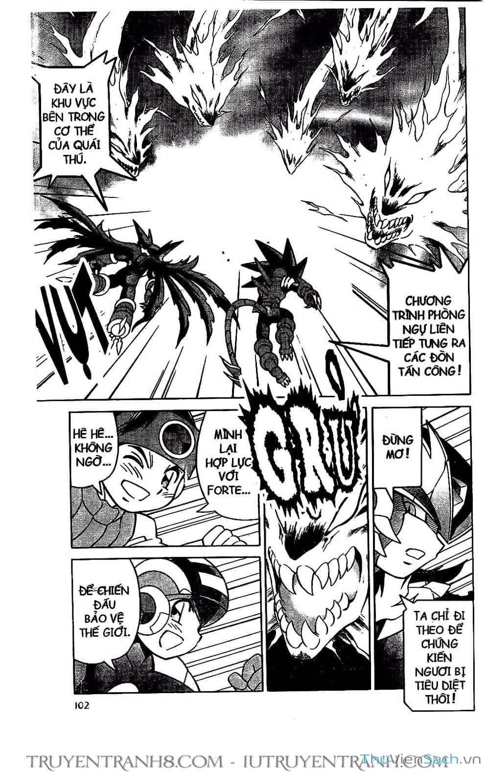 Truyện Tranh Rockman Chiến Binh Thế Giới Ảo trang 4