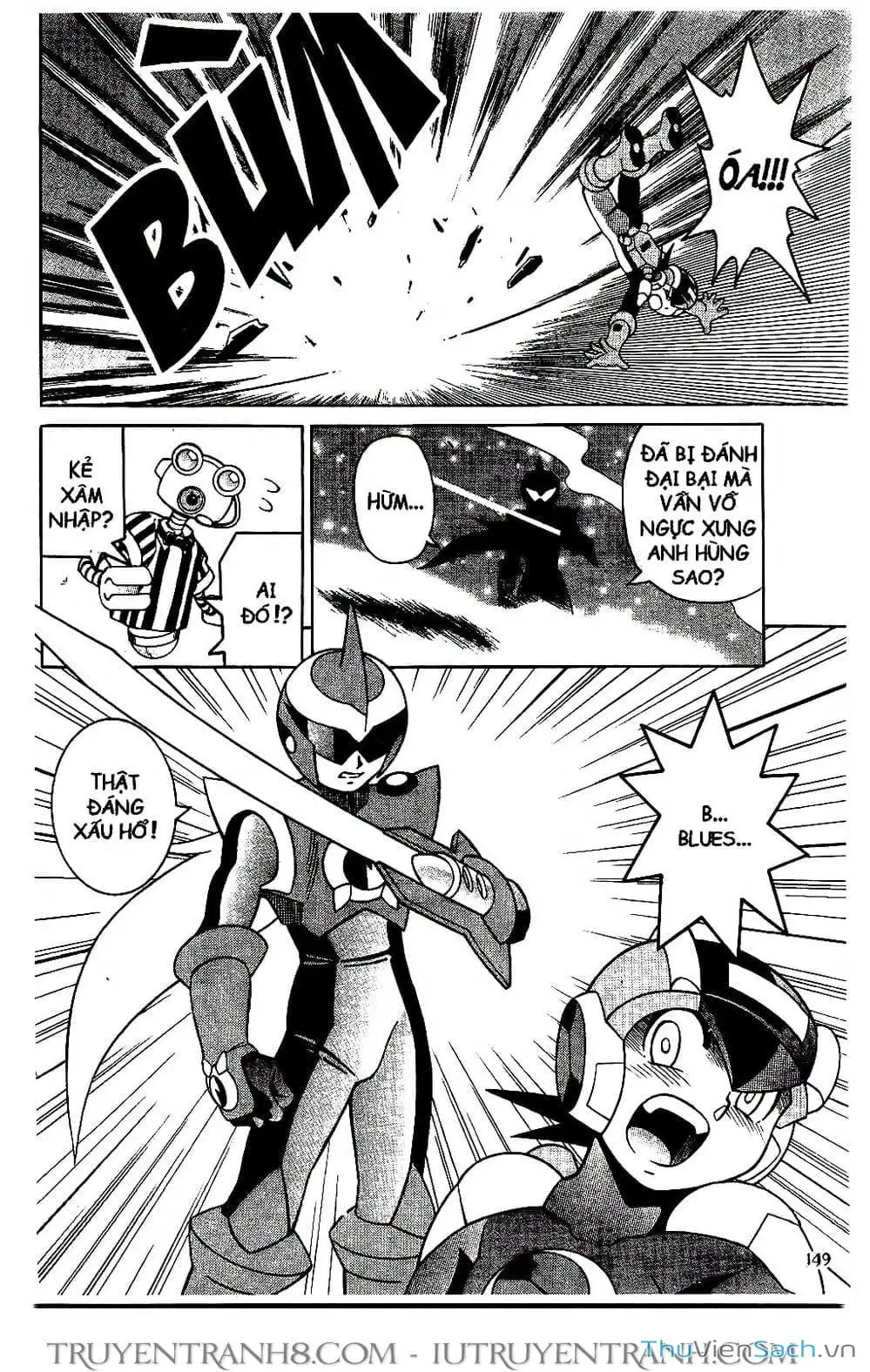 Truyện Tranh Rockman Chiến Binh Thế Giới Ảo trang 4