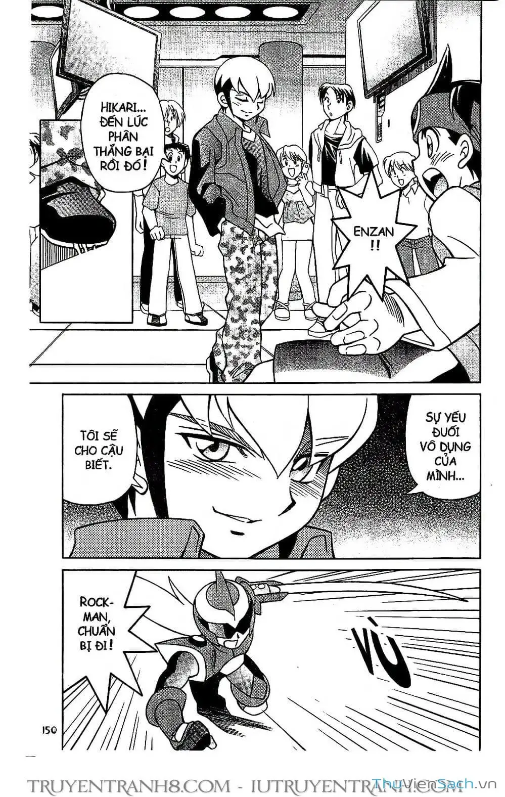 Truyện Tranh Rockman Chiến Binh Thế Giới Ảo trang 4
