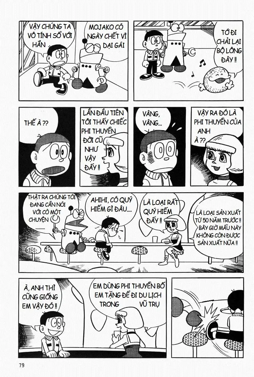 Truyện Tranh Mojako trang 4