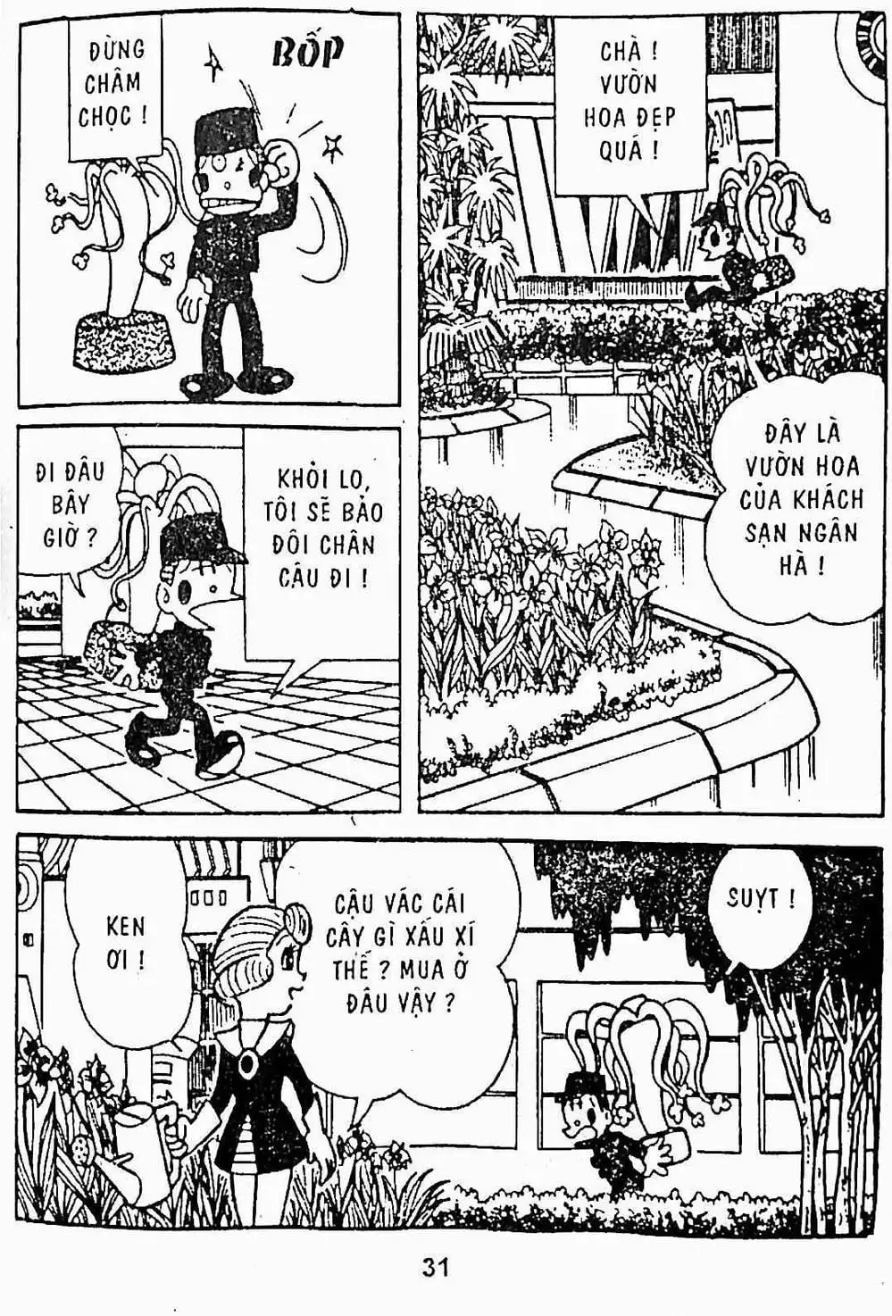 Truyện Tranh Mojako trang 4