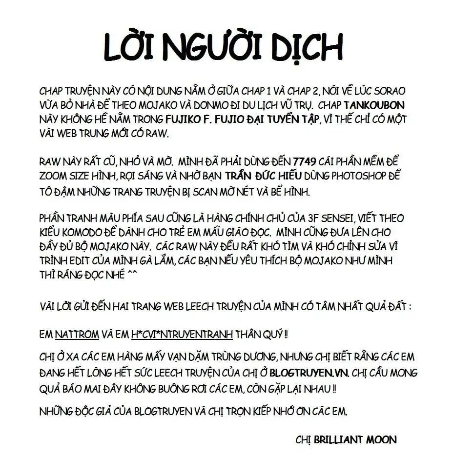 Truyện Tranh Mojako trang 4