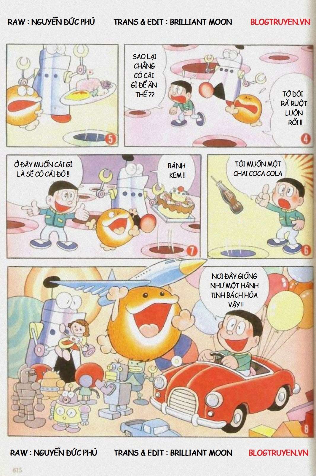 Truyện Tranh Mojako trang 4