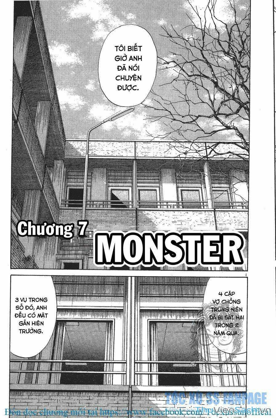 Truyện Tranh Quái Vật - Monster trang 6