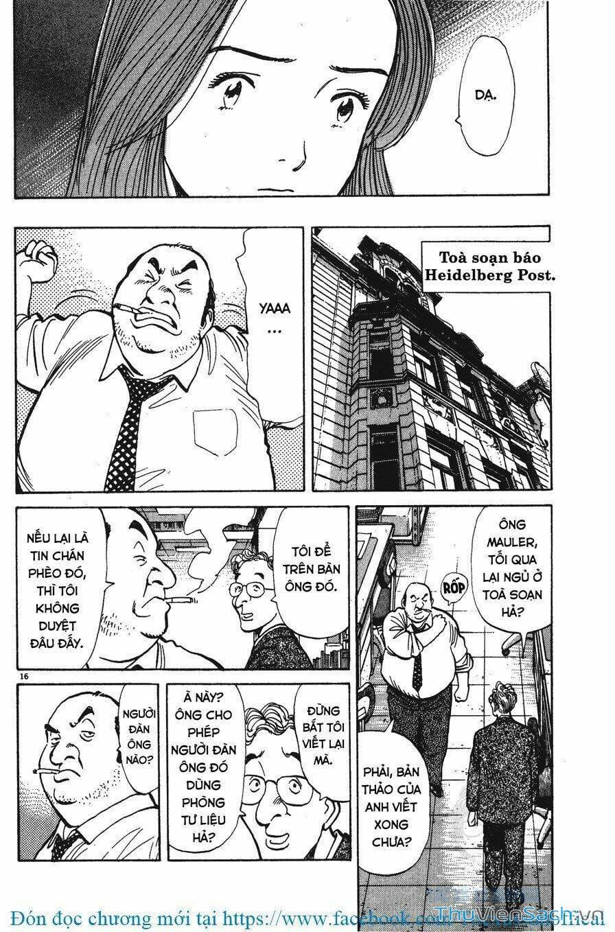 Truyện Tranh Quái Vật - Monster trang 6