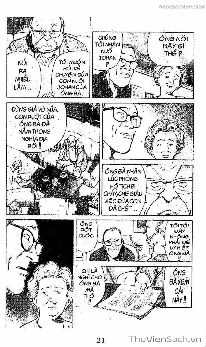 Truyện Tranh Quái Vật - Monster trang 6