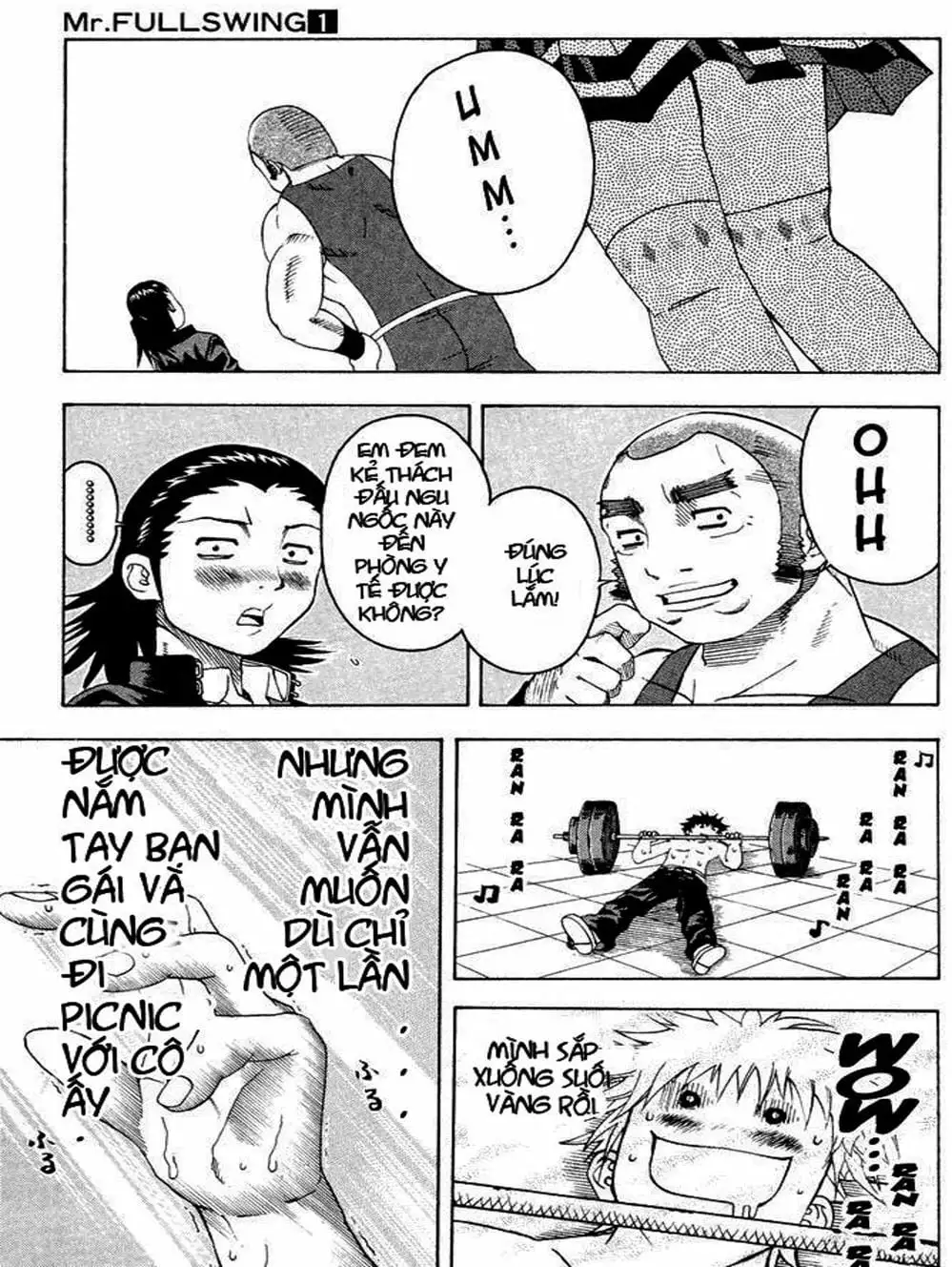Truyện Tranh Cú Đánh Toàn Lực - Mr. Fullswing trang 3