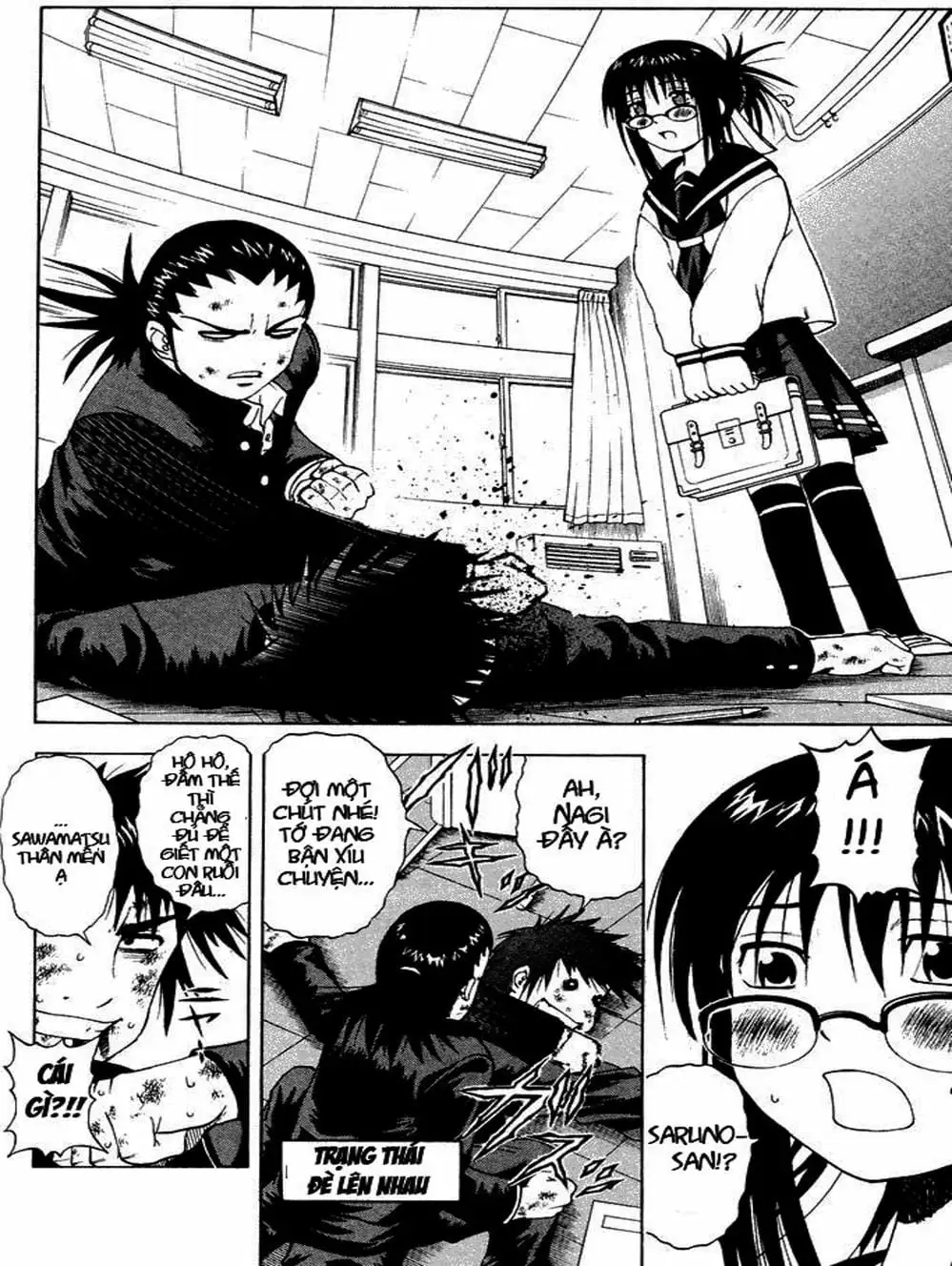 Truyện Tranh Cú Đánh Toàn Lực - Mr. Fullswing trang 3