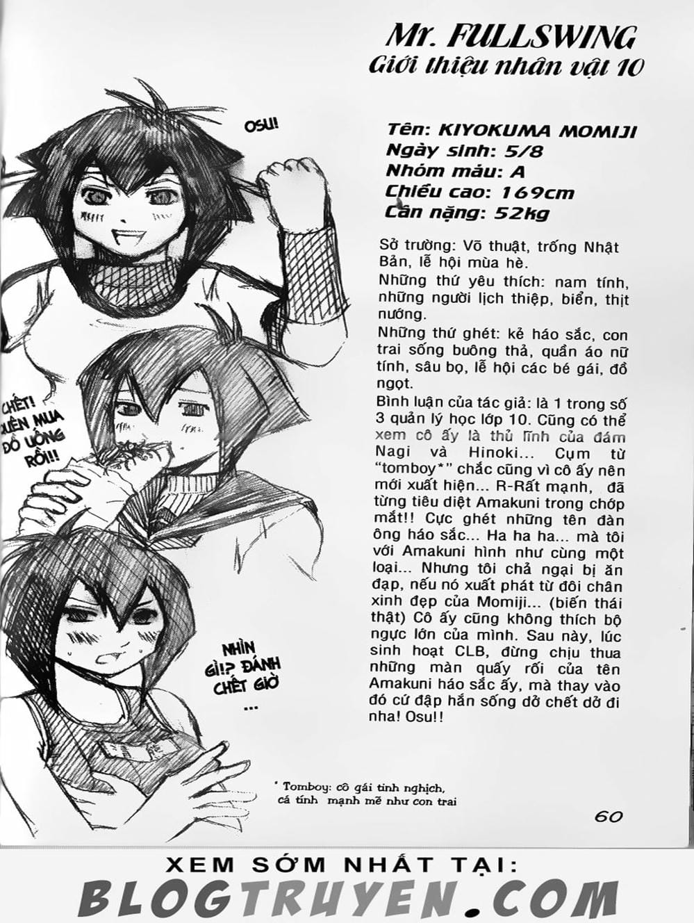 Truyện Tranh Cú Đánh Toàn Lực - Mr. Fullswing trang 3