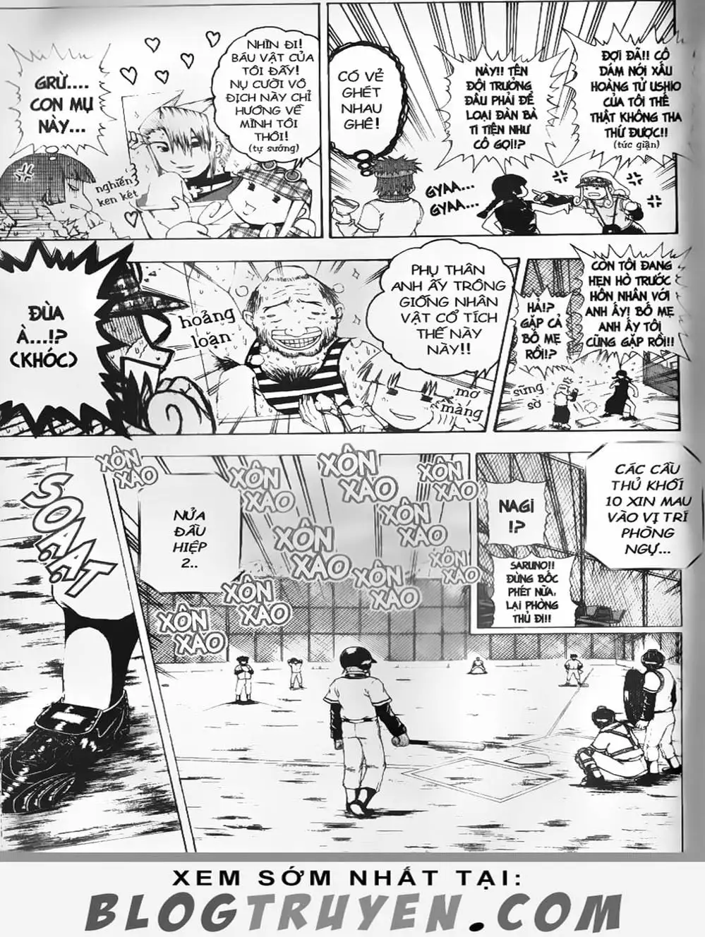 Truyện Tranh Cú Đánh Toàn Lực - Mr. Fullswing trang 3