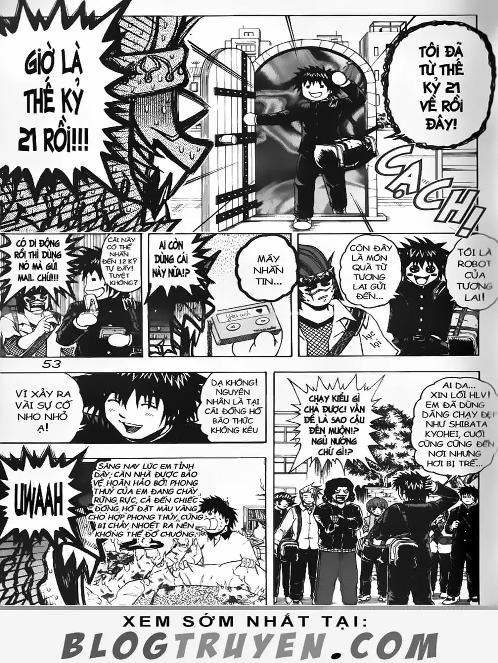 Truyện Tranh Cú Đánh Toàn Lực - Mr. Fullswing trang 3