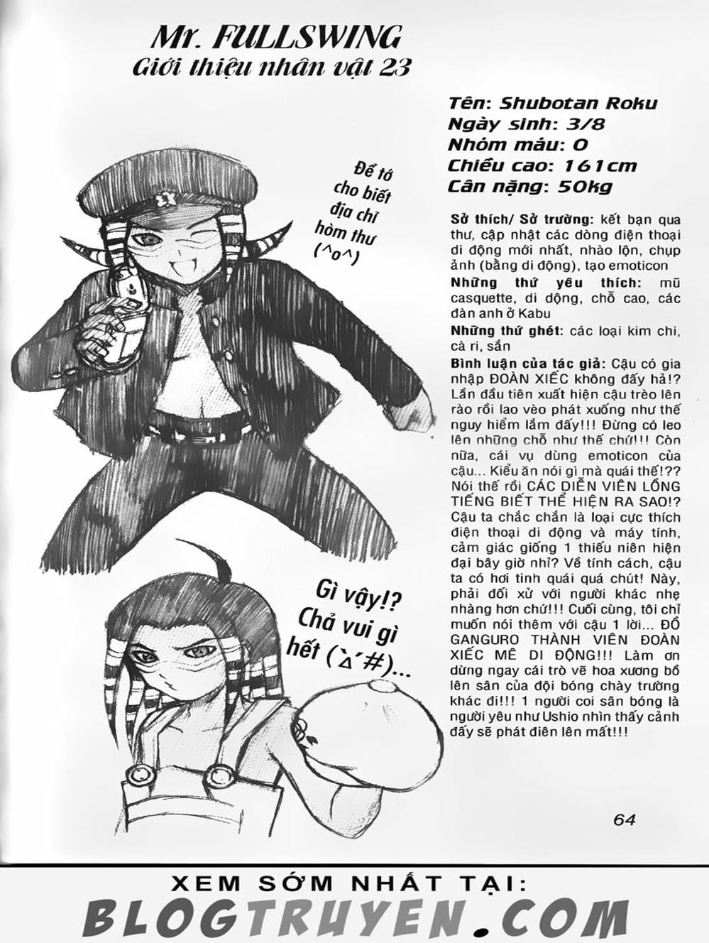Truyện Tranh Cú Đánh Toàn Lực - Mr. Fullswing trang 3