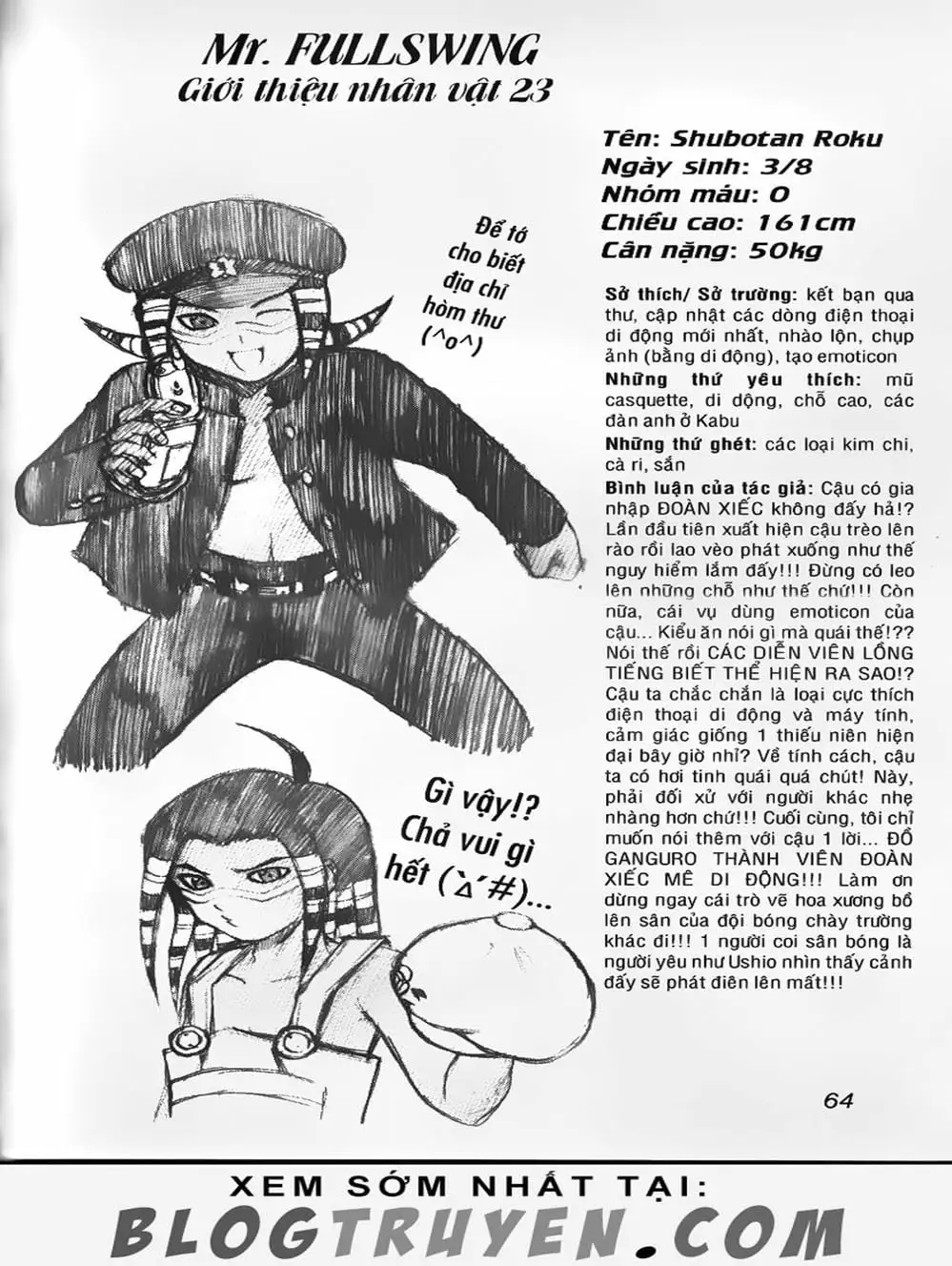 Truyện Tranh Cú Đánh Toàn Lực - Mr. Fullswing trang 3