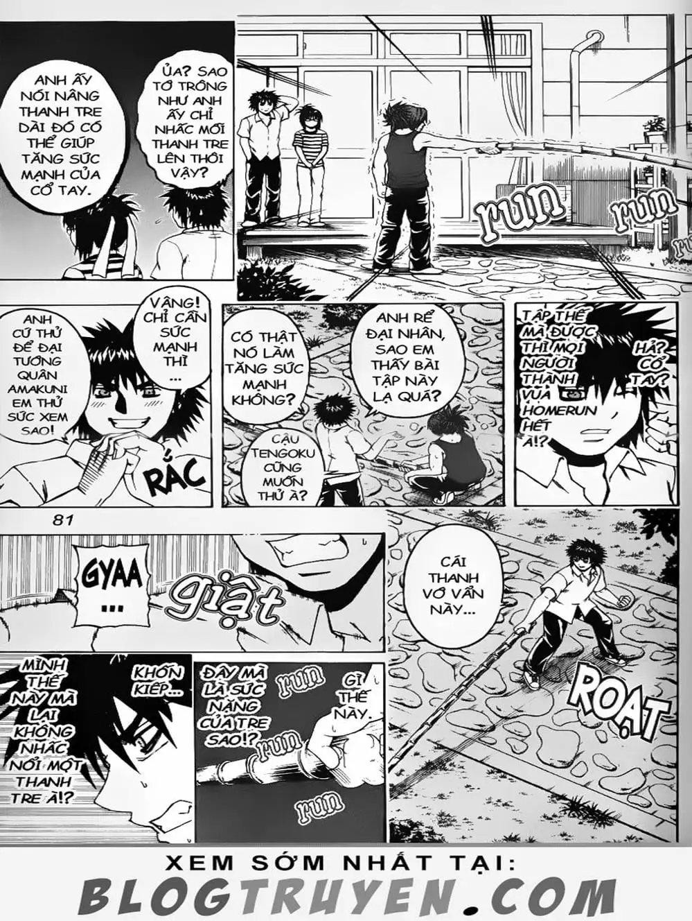 Truyện Tranh Cú Đánh Toàn Lực - Mr. Fullswing trang 3