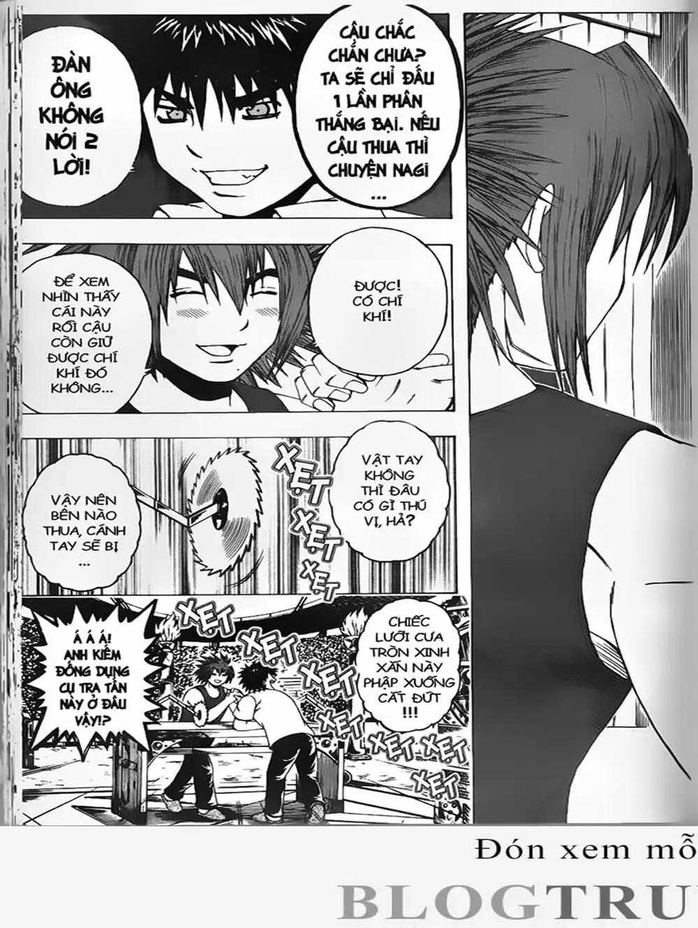 Truyện Tranh Cú Đánh Toàn Lực - Mr. Fullswing trang 3