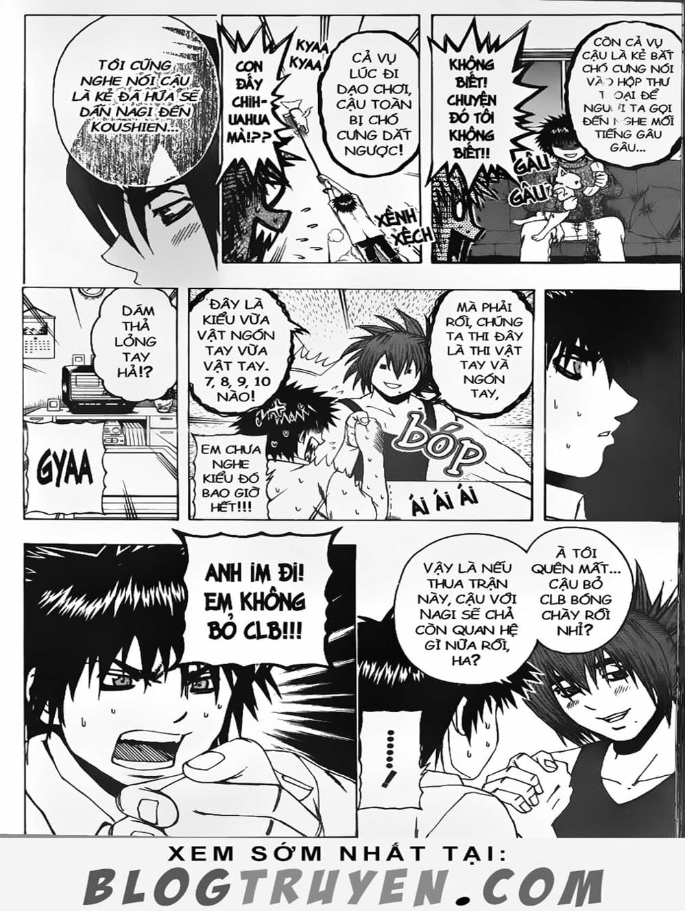 Truyện Tranh Cú Đánh Toàn Lực - Mr. Fullswing trang 3